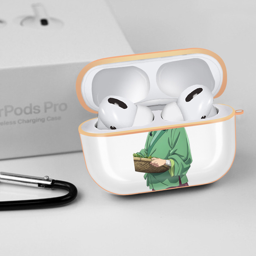 薬屋のひとりごと The Apothecary Diaries 【AirPods Pro用】ハードシェル保護ケース｜耐衝撃・防指紋・カラビナ付き商品仕様