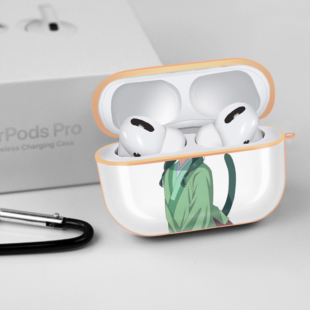 薬屋のひとりごと The Apothecary Diaries 【AirPods Pro用】ハードシェル保護ケース｜耐衝撃・防指紋・カラビナ付き商品仕様