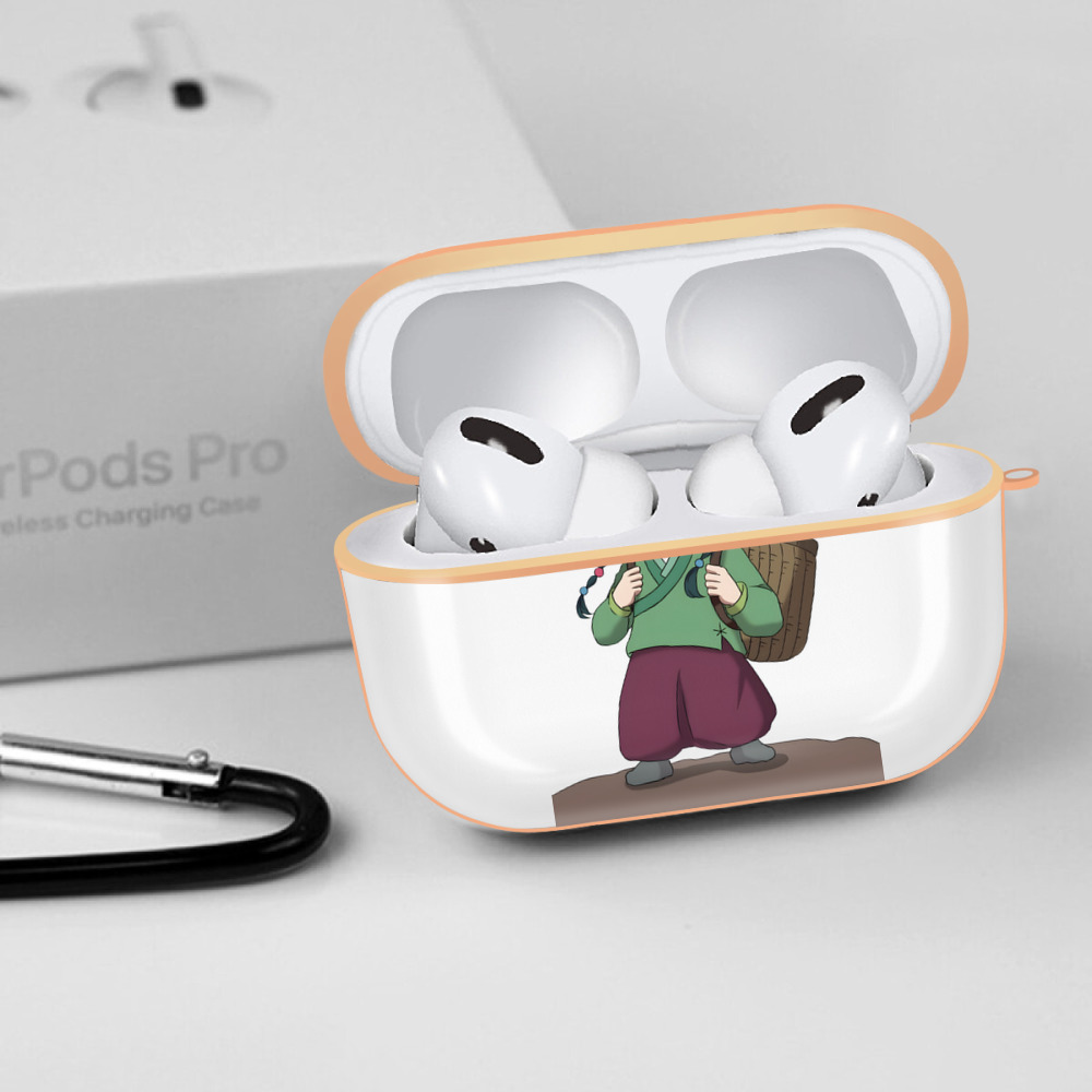 薬屋のひとりごと The Apothecary Diaries 【AirPods Pro用】ハードシェル保護ケース｜耐衝撃・防指紋・カラビナ付き商品仕様