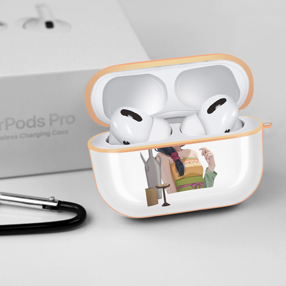 薬屋のひとりごと The Apothecary Diaries 【AirPods Pro用】ハードシェル保護ケース｜耐衝撃・防指紋・カラビナ付き商品仕様