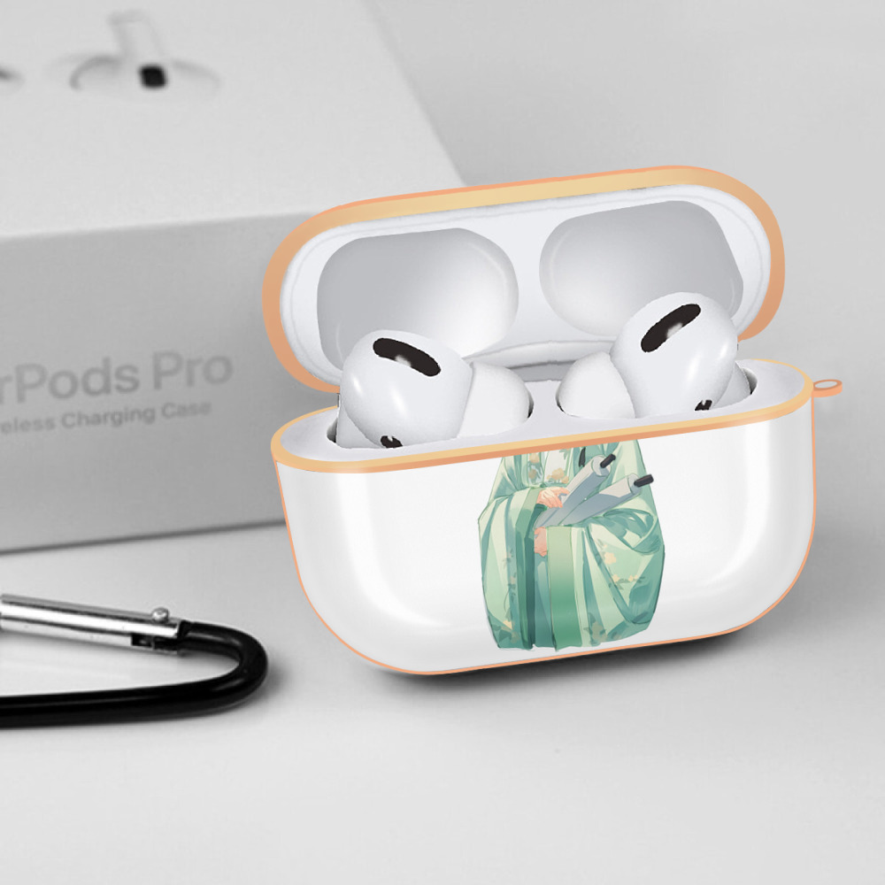薬屋のひとりごと The Apothecary Diaries 【AirPods Pro用】ハードシェル保護ケース｜耐衝撃・防指紋・カラビナ付き商品仕様