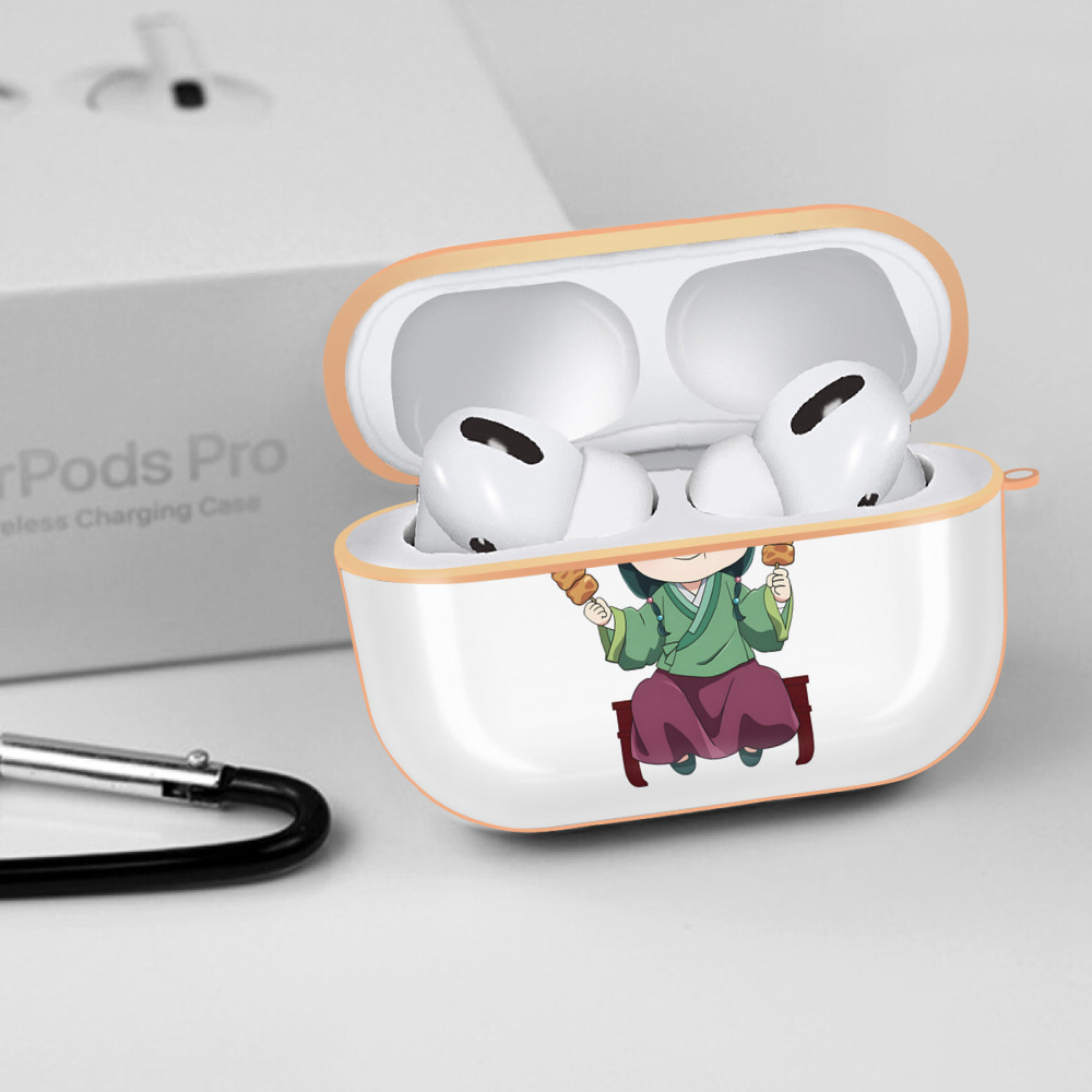 薬屋のひとりごと The Apothecary Diaries 【AirPods Pro用】ハードシェル保護ケース｜耐衝撃・防指紋・カラビナ付き商品仕様
