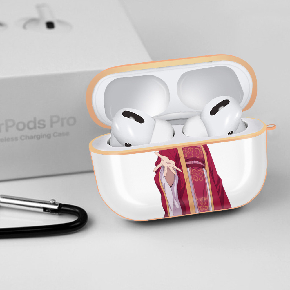 薬屋のひとりごと The Apothecary Diaries 【AirPods Pro用】ハードシェル保護ケース｜耐衝撃・防指紋・カラビナ付き商品仕様