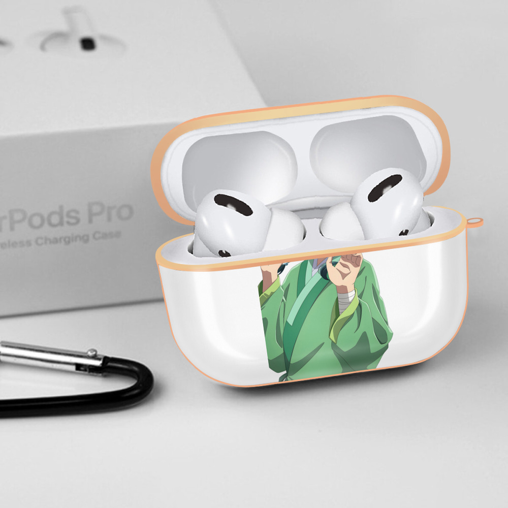 薬屋のひとりごと The Apothecary Diaries 【AirPods Pro用】ハードシェル保護ケース｜耐衝撃・防指紋・カラビナ付き商品仕様