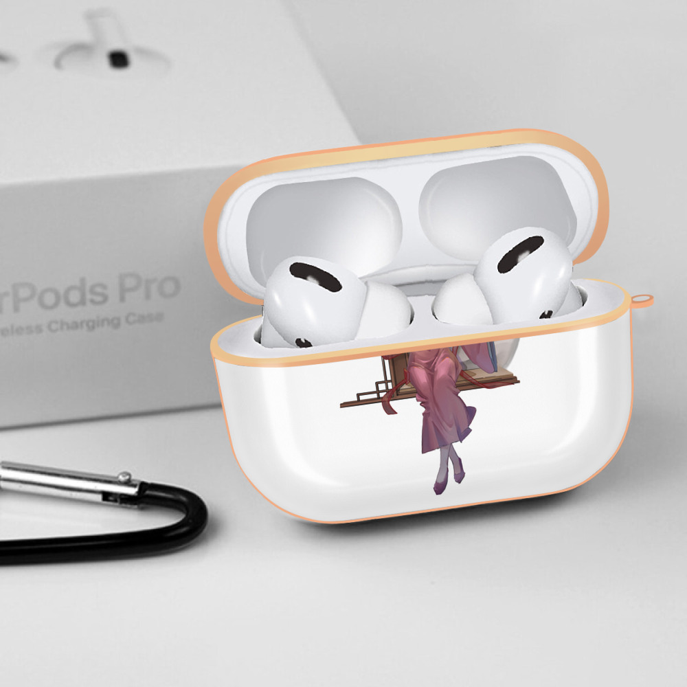 薬屋のひとりごと The Apothecary Diaries 【AirPods Pro用】ハードシェル保護ケース｜耐衝撃・防指紋・カラビナ付き商品仕様