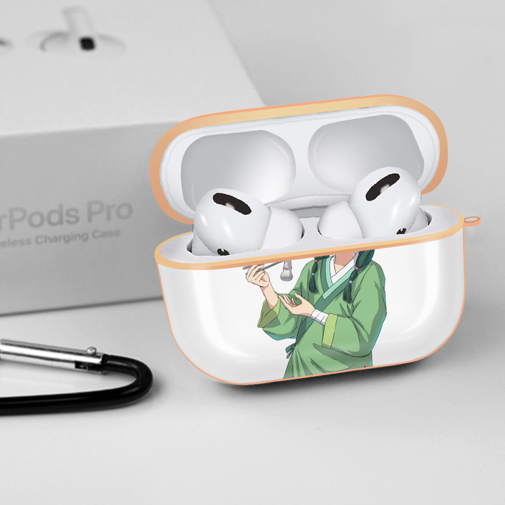 薬屋のひとりごと The Apothecary Diaries 【AirPods Pro用】ハードシェル保護ケース｜耐衝撃・防指紋・カラビナ付き商品仕様
