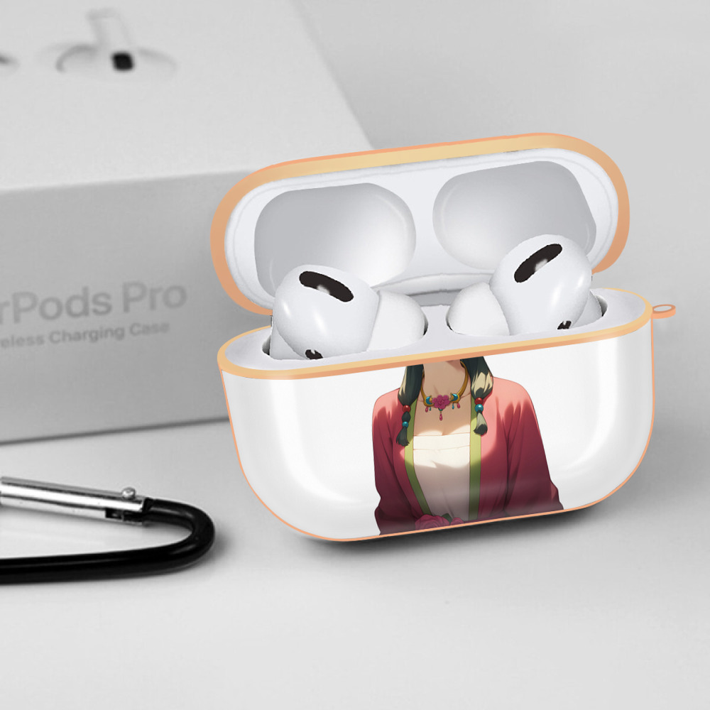 薬屋のひとりごと The Apothecary Diaries 【AirPods Pro用】ハードシェル保護ケース｜耐衝撃・防指紋・カラビナ付き商品仕様