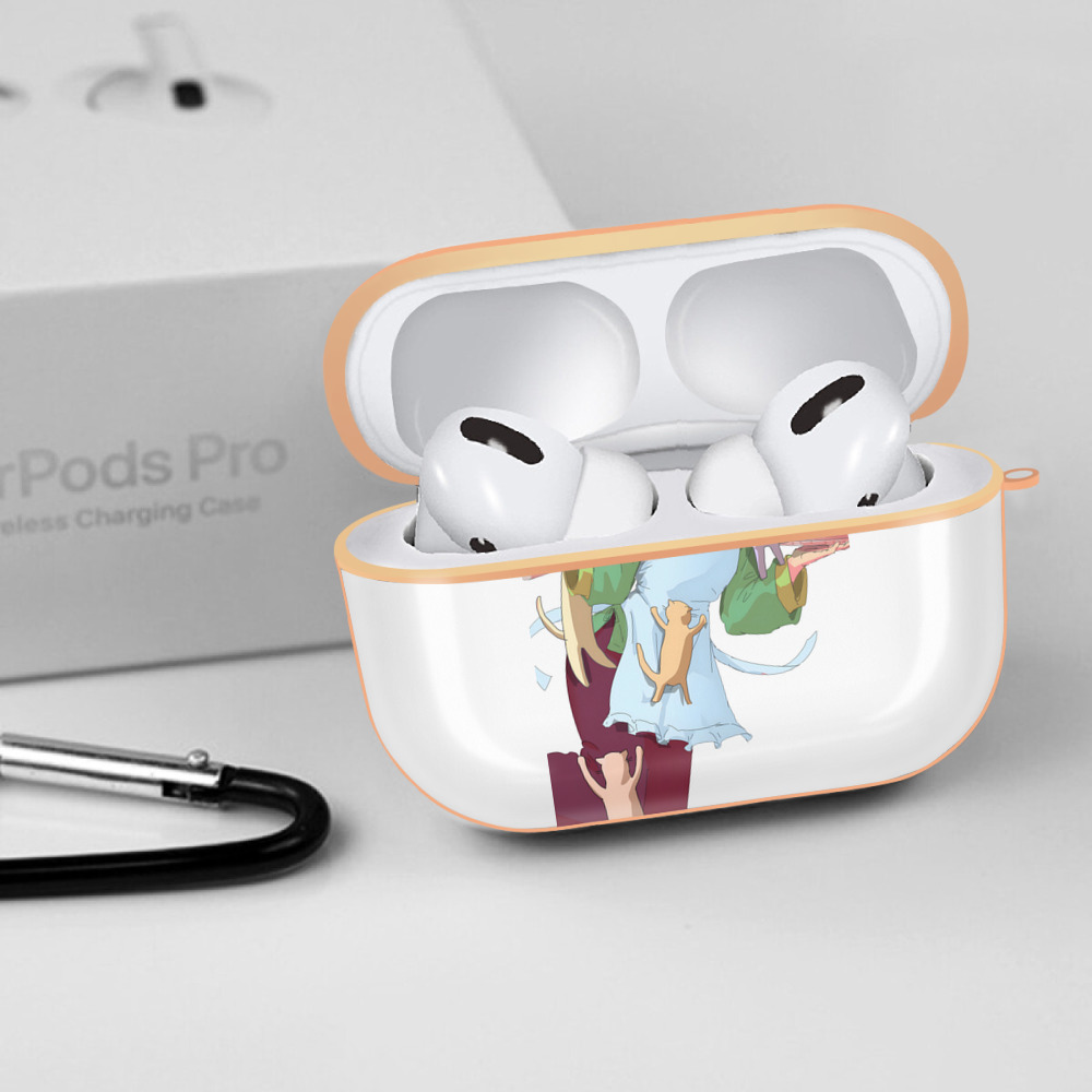 薬屋のひとりごと The Apothecary Diaries 【AirPods Pro用】ハードシェル保護ケース｜耐衝撃・防指紋・カラビナ付き商品仕様