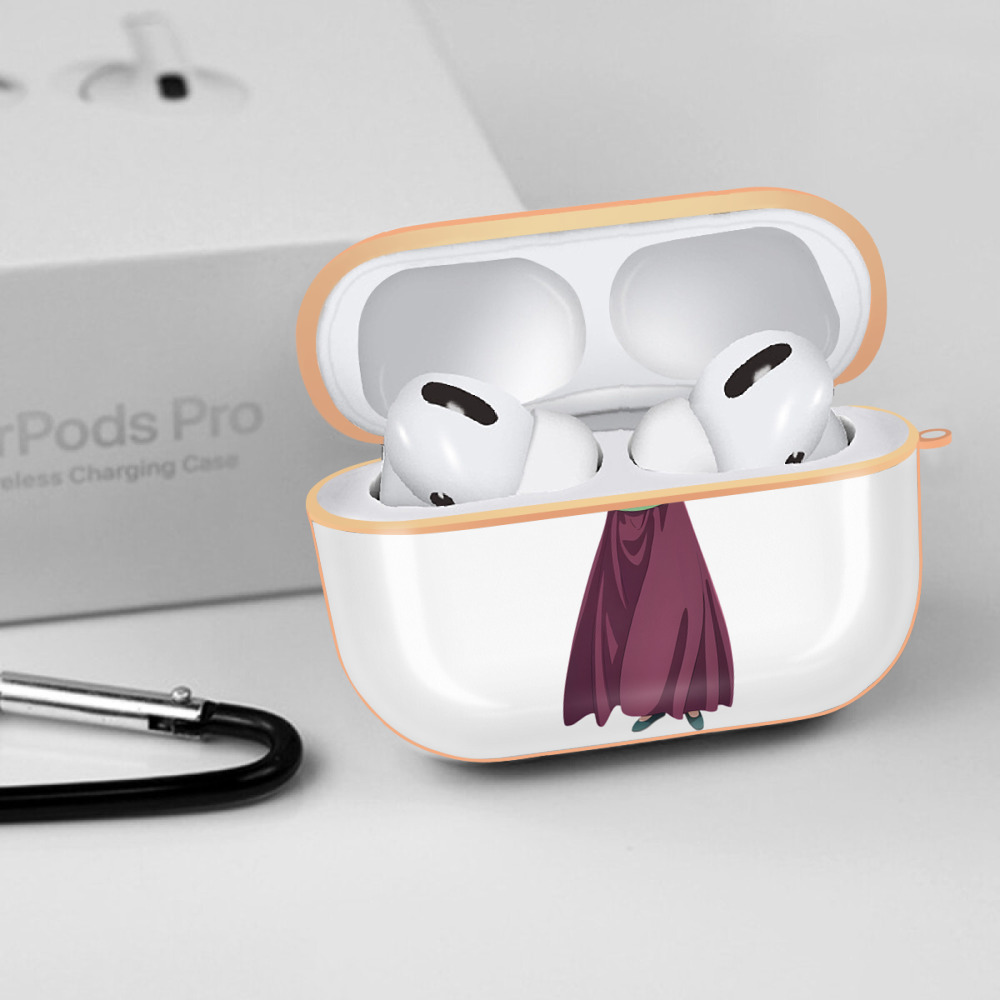 薬屋のひとりごと The Apothecary Diaries 【AirPods Pro用】ハードシェル保護ケース｜耐衝撃・防指紋・カラビナ付き商品仕様