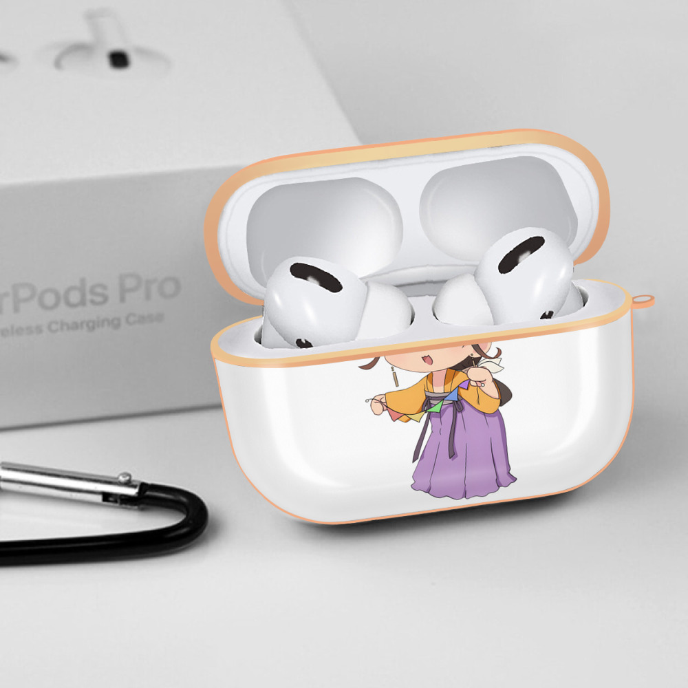 薬屋のひとりごと The Apothecary Diaries 【AirPods Pro用】ハードシェル保護ケース｜耐衝撃・防指紋・カラビナ付き商品仕様