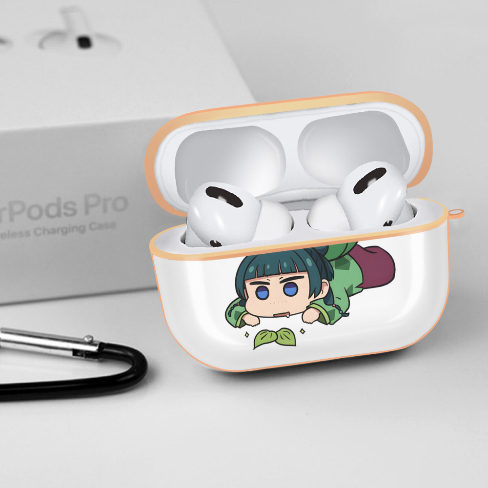 薬屋のひとりごと The Apothecary Diaries 【AirPods Pro用】ハードシェル保護ケース｜耐衝撃・防指紋・カラビナ付き商品仕様