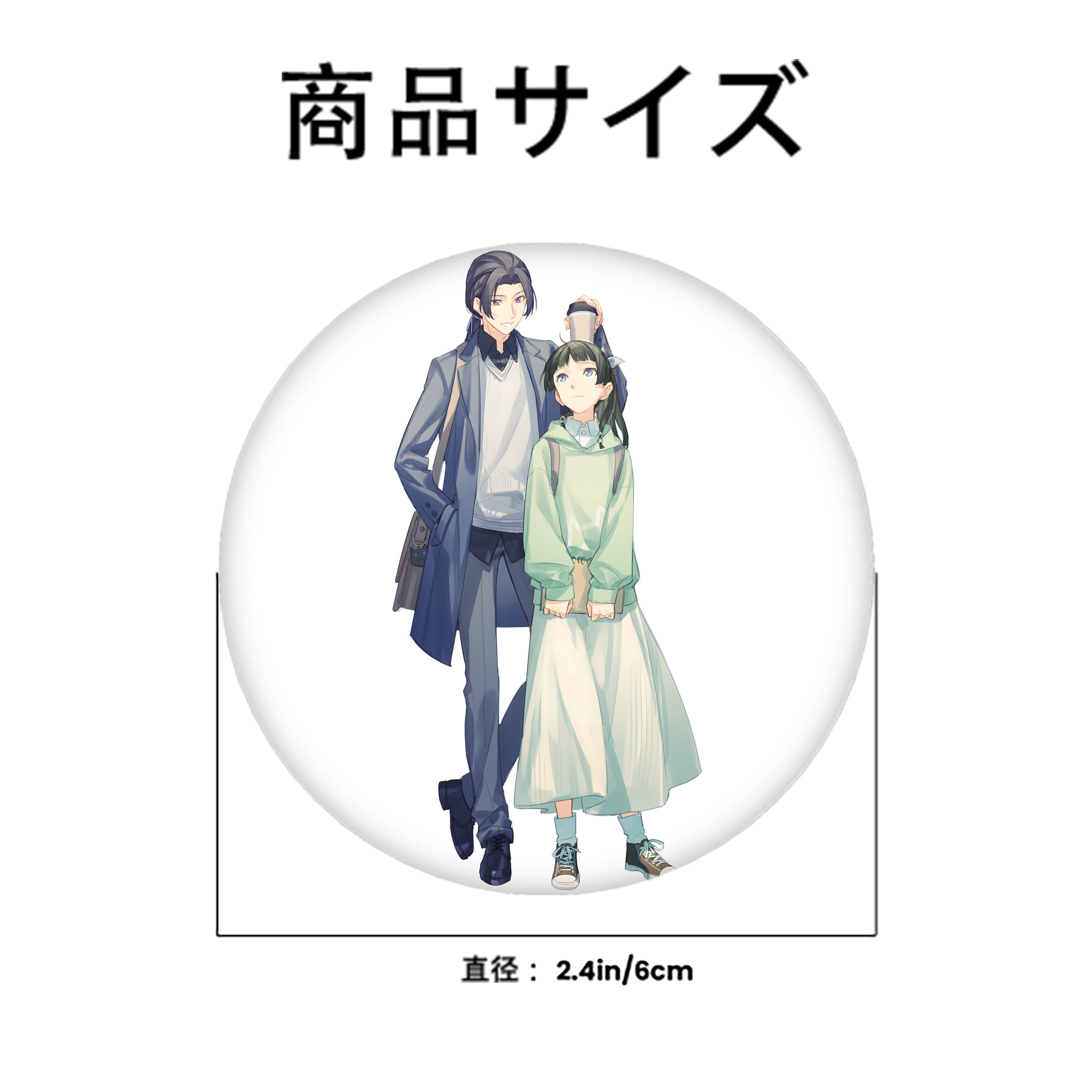 薬屋のひとりごと The Apothecary Diaries 6cm 缶バッジ 複数セット