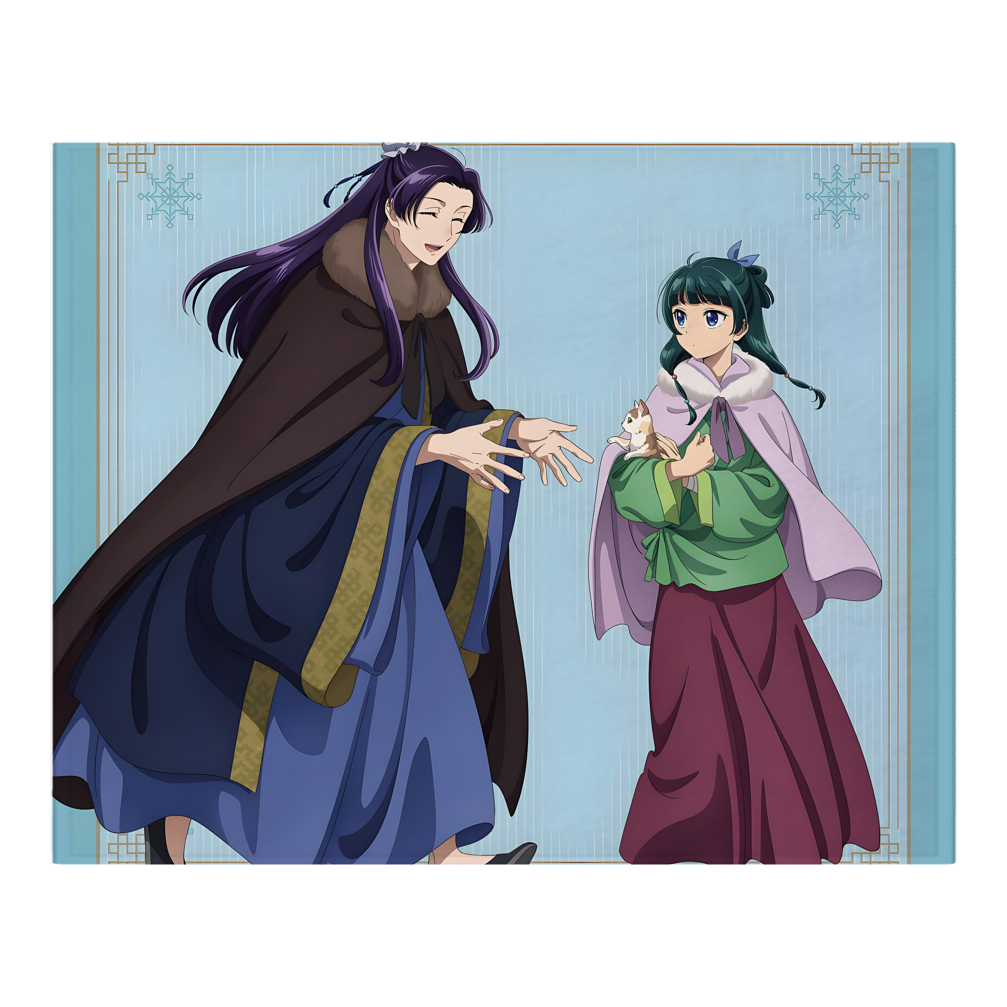 （画像用） 薬屋のひとりごと The Apothecary Diaries フランネルブランケット・多サイズ対応（横型）