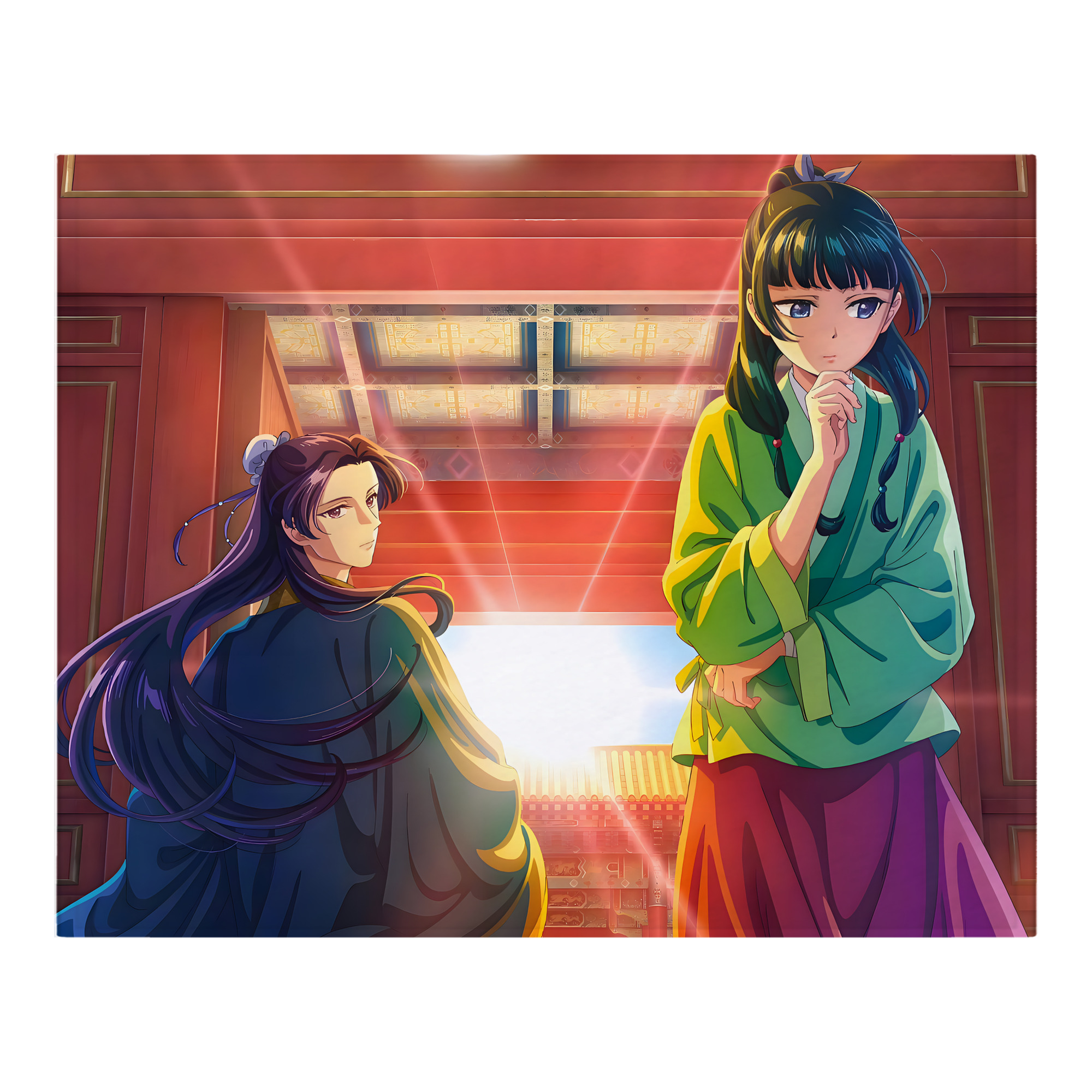 （画像用） 薬屋のひとりごと The Apothecary Diaries フランネルブランケット・多サイズ対応（横型）