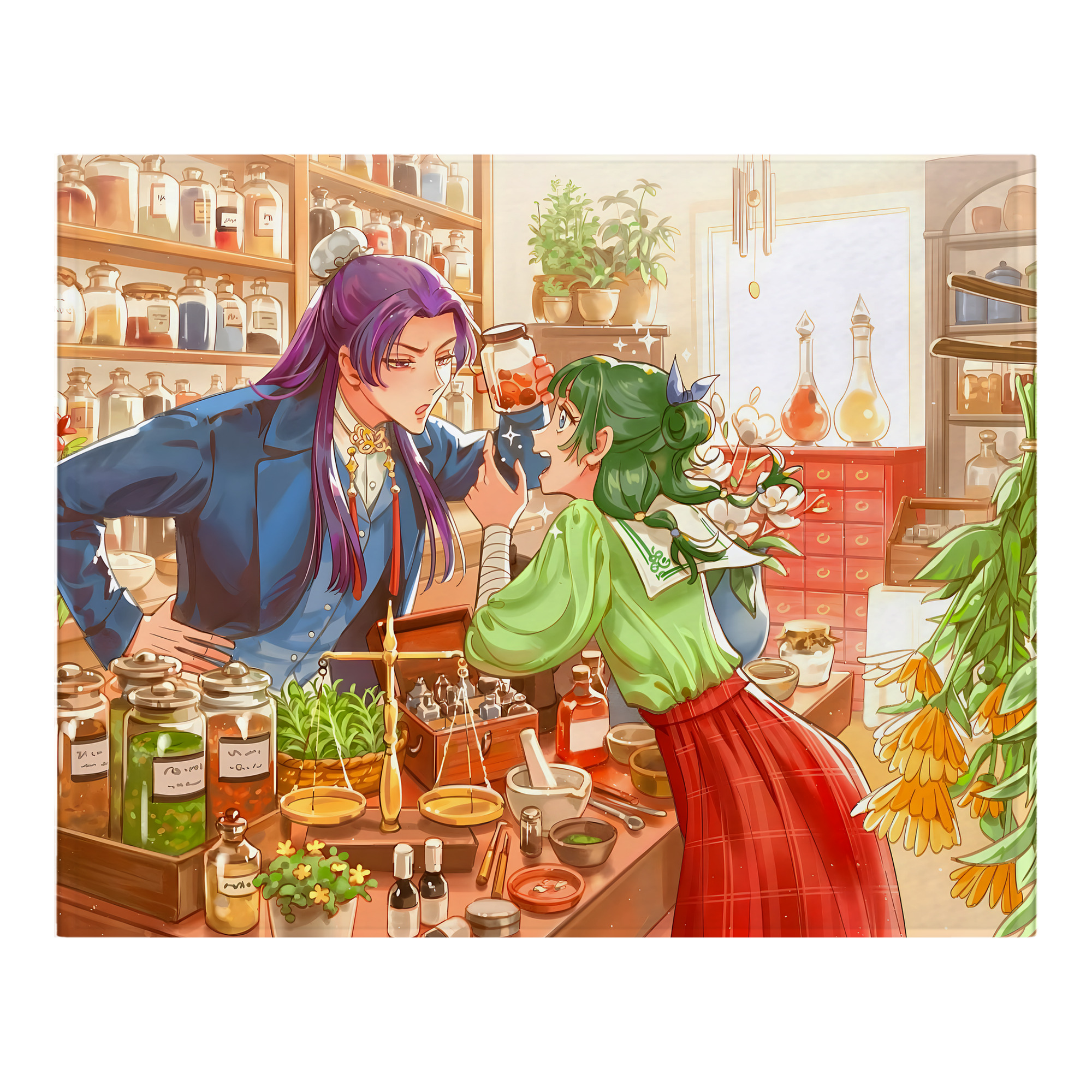 （画像用） 薬屋のひとりごと The Apothecary Diaries フランネルブランケット・多サイズ対応（横型）