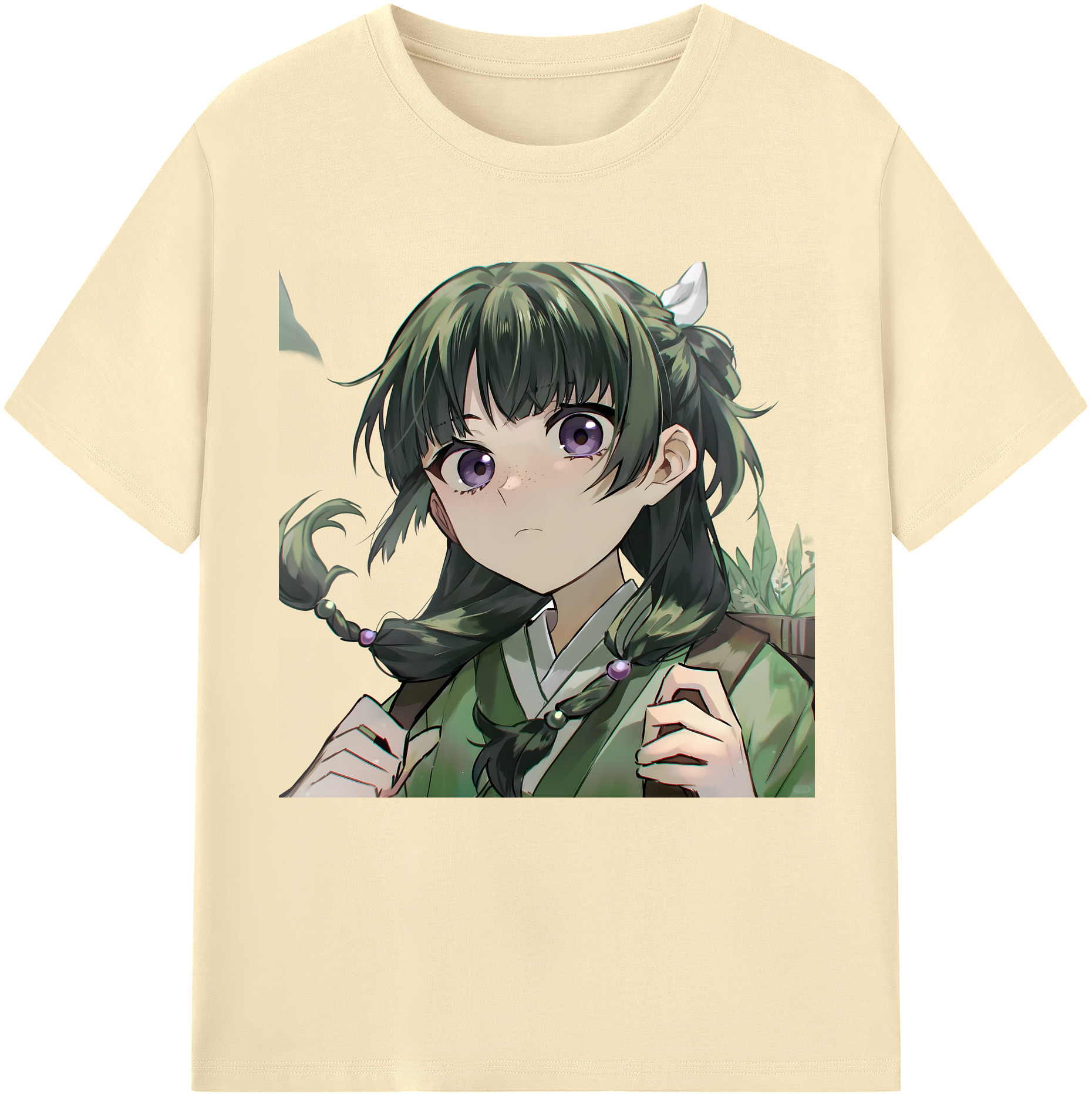 （画像用） 薬屋のひとりごと The Apothecary Diaries 綿100％半袖Tシャツ（フロントプリント）