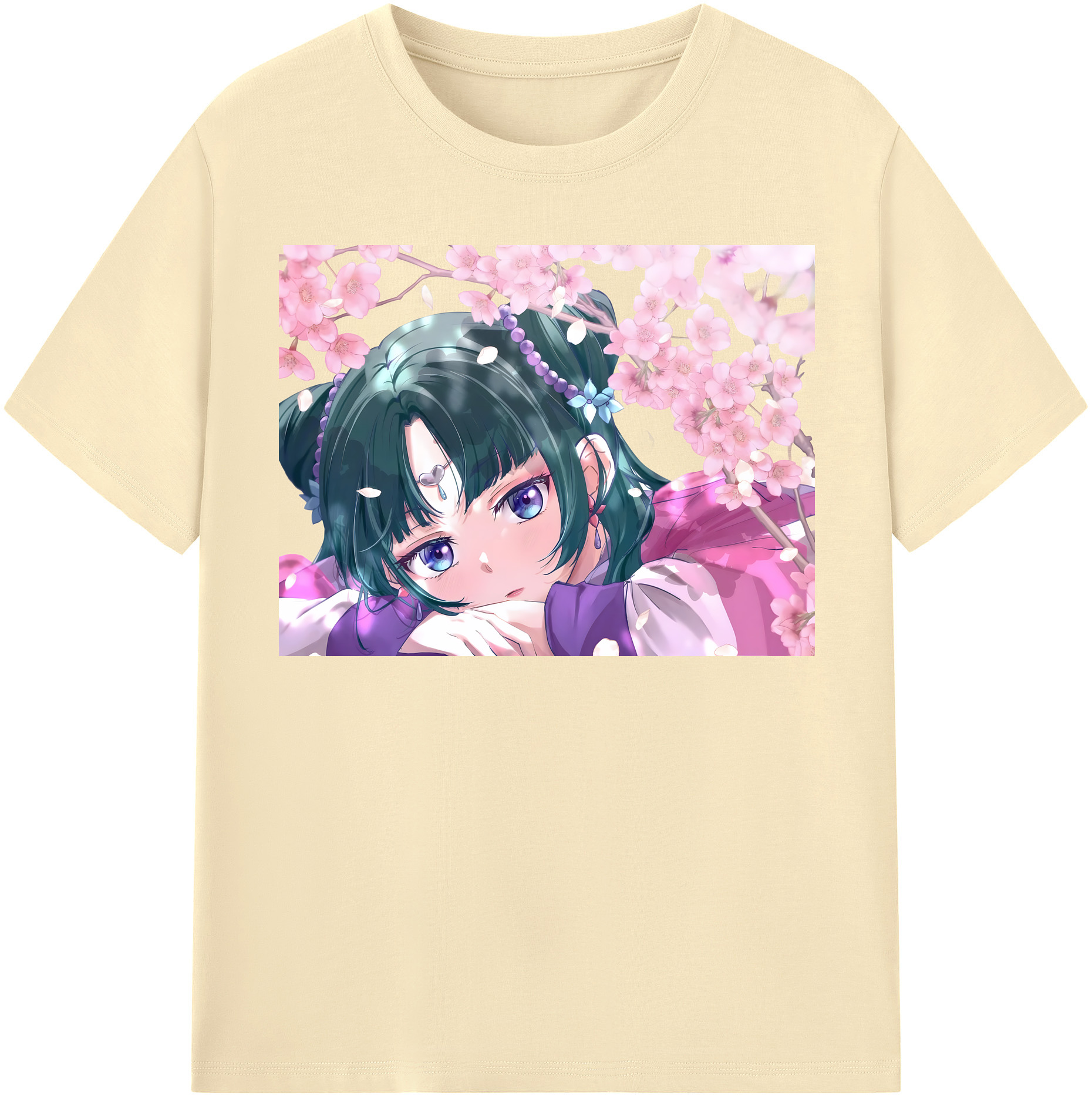 （画像用） 薬屋のひとりごと The Apothecary Diaries 綿100％半袖Tシャツ（フロントプリント）