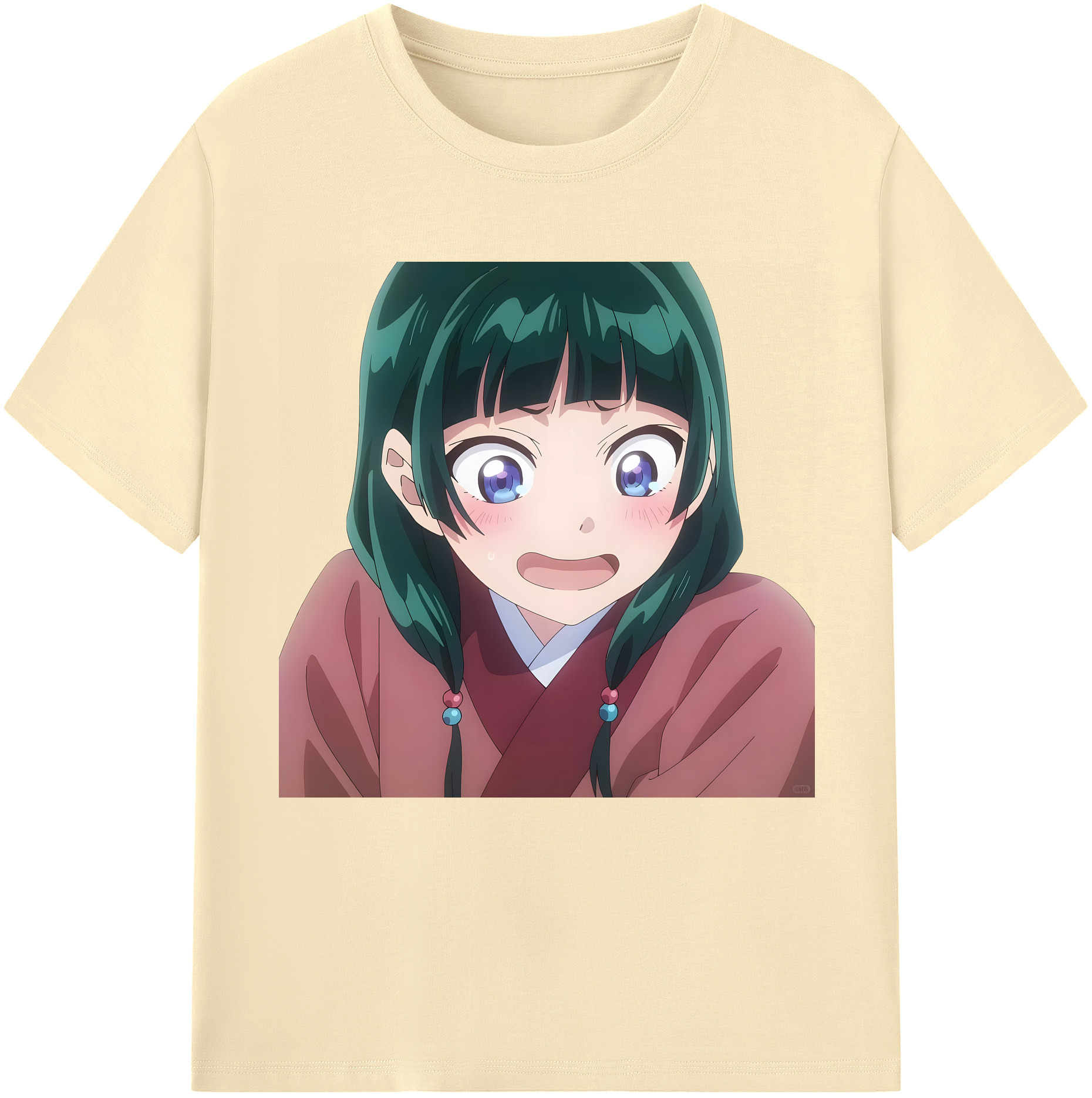 （画像用） 薬屋のひとりごと The Apothecary Diaries 綿100％半袖Tシャツ（フロントプリント）