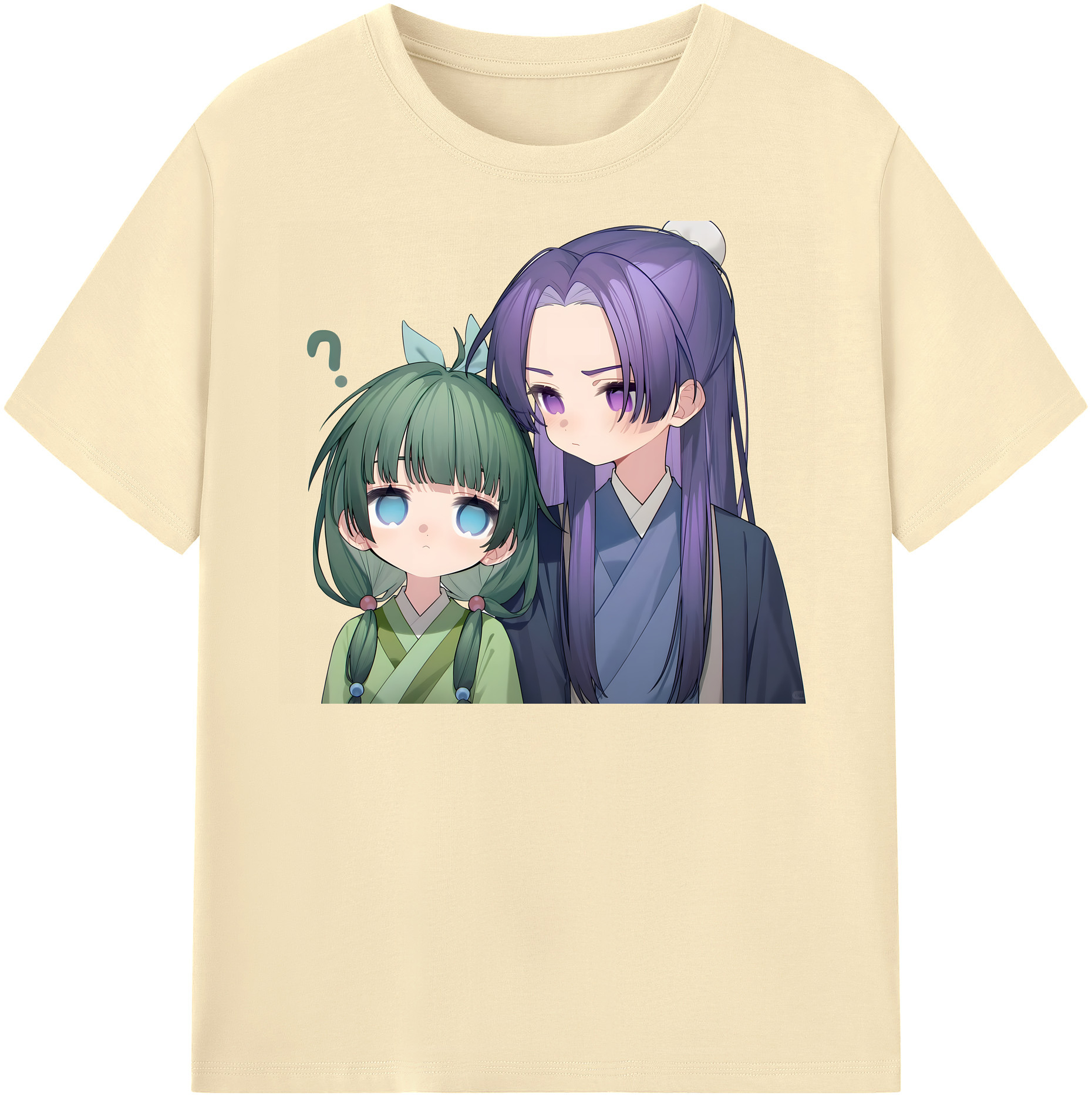 （画像用） 薬屋のひとりごと The Apothecary Diaries 綿100％半袖Tシャツ（フロントプリント）