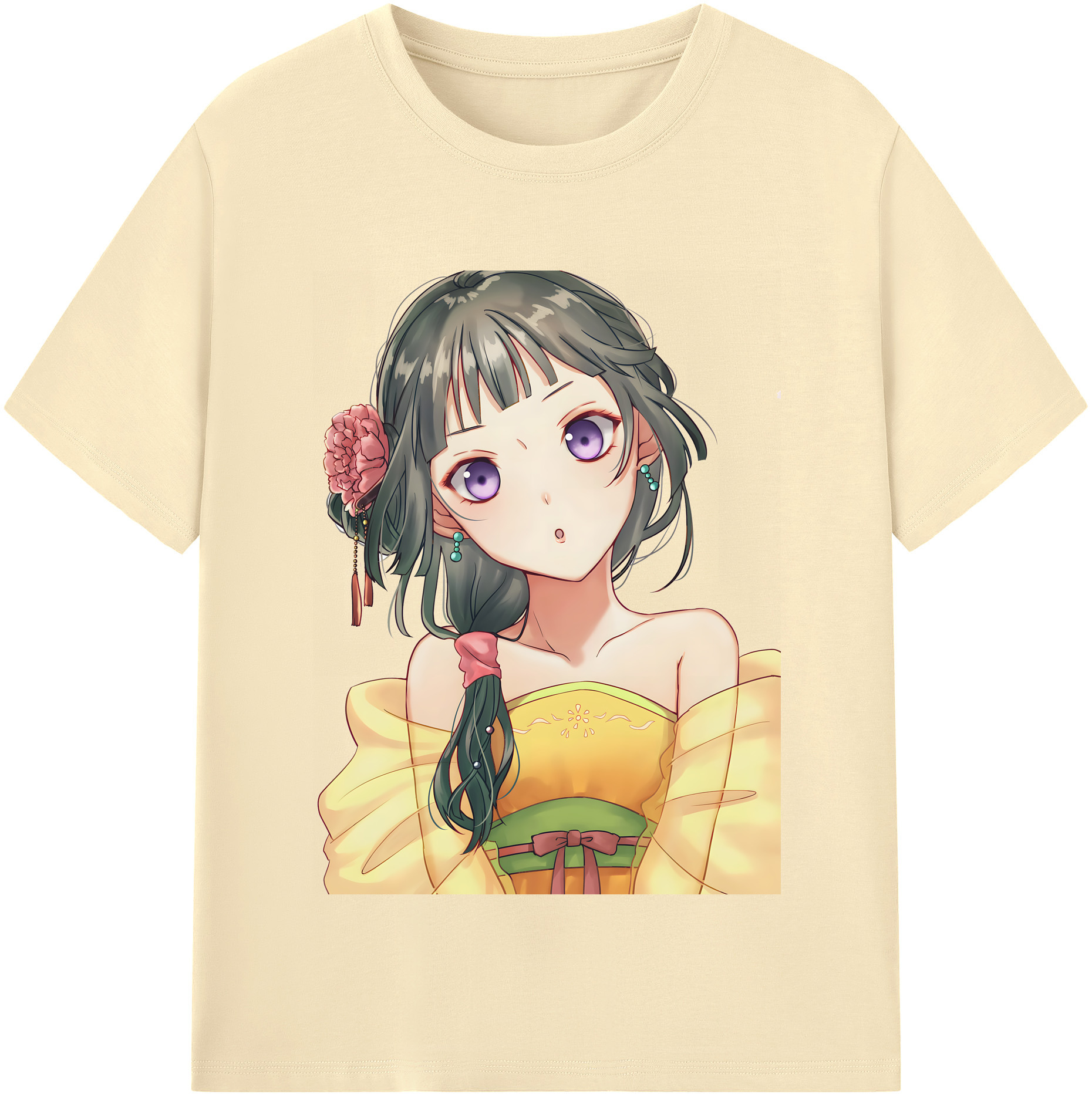 （画像用） 薬屋のひとりごと The Apothecary Diaries 綿100％半袖Tシャツ（フロントプリント）