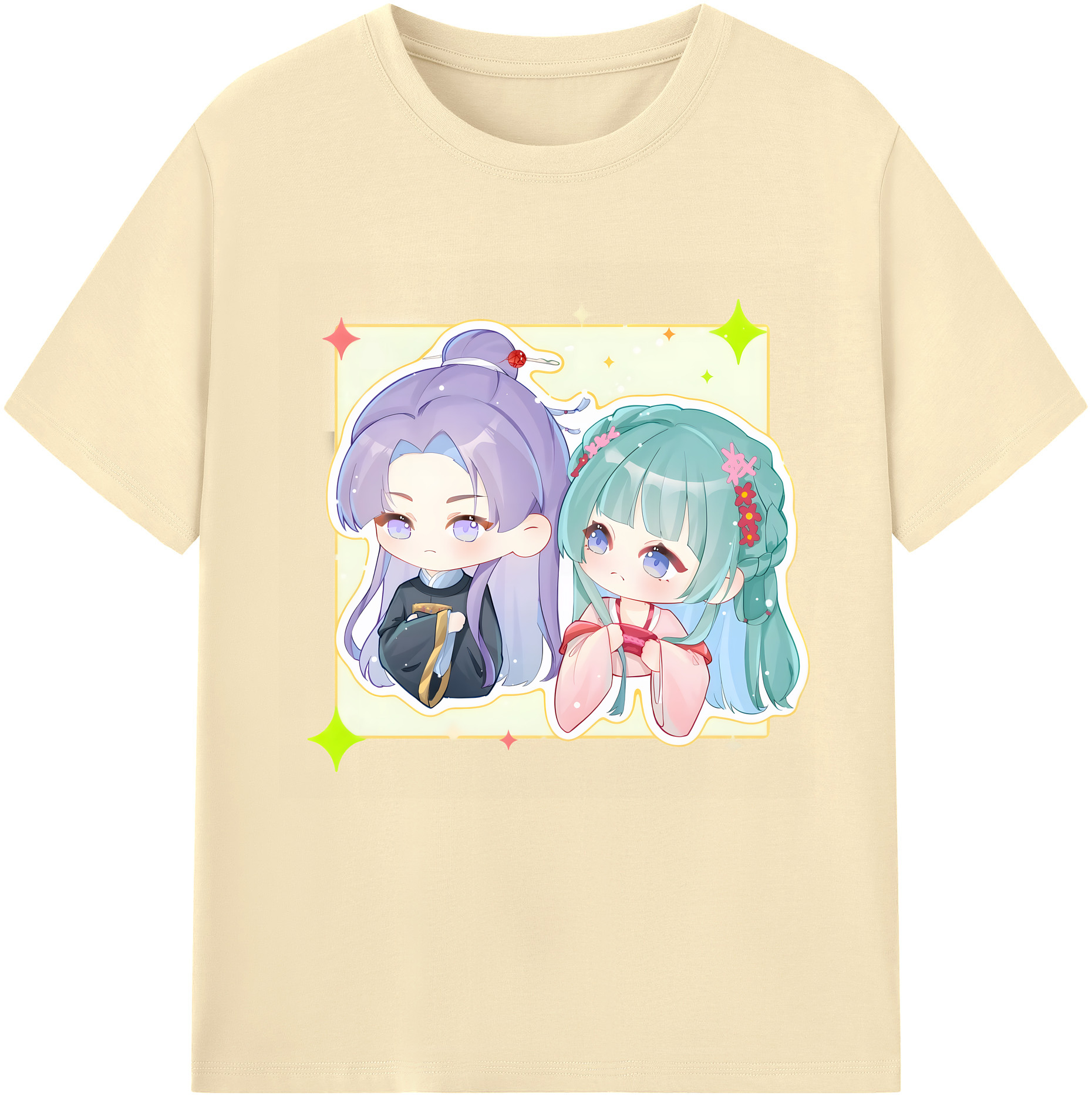 （画像用） 薬屋のひとりごと The Apothecary Diaries 綿100％半袖Tシャツ（フロントプリント）