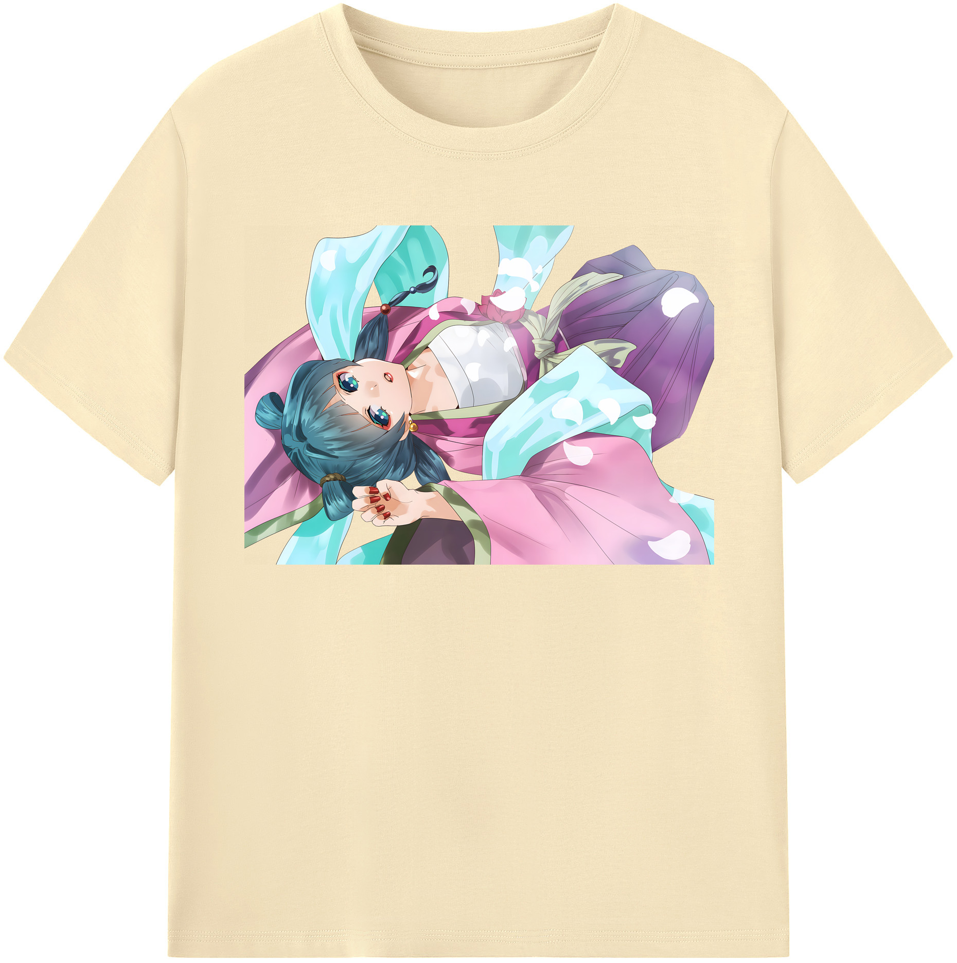 （画像用） 薬屋のひとりごと The Apothecary Diaries 綿100％半袖Tシャツ（フロントプリント）
