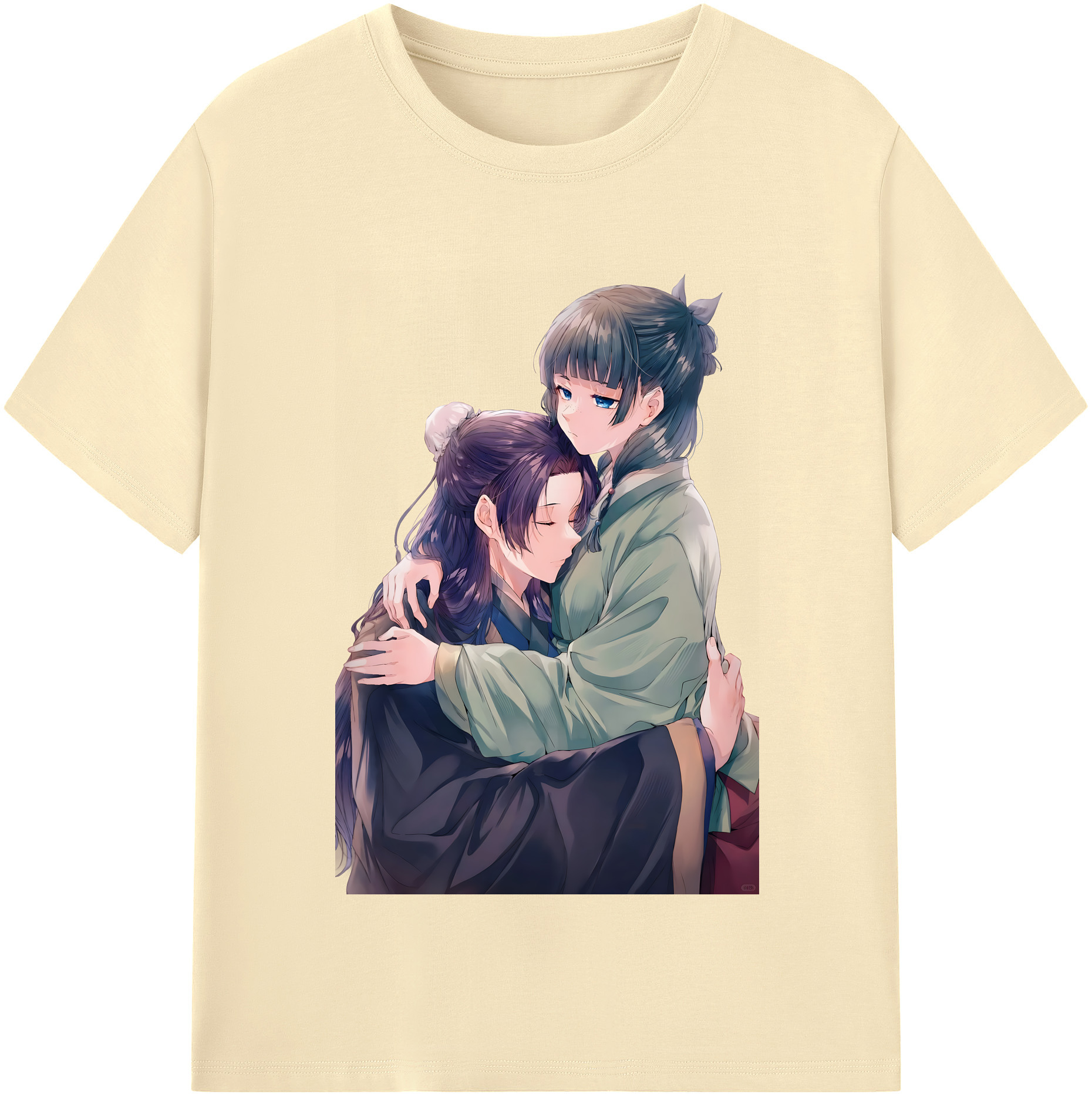 （画像用） 薬屋のひとりごと The Apothecary Diaries 綿100％半袖Tシャツ（フロントプリント）