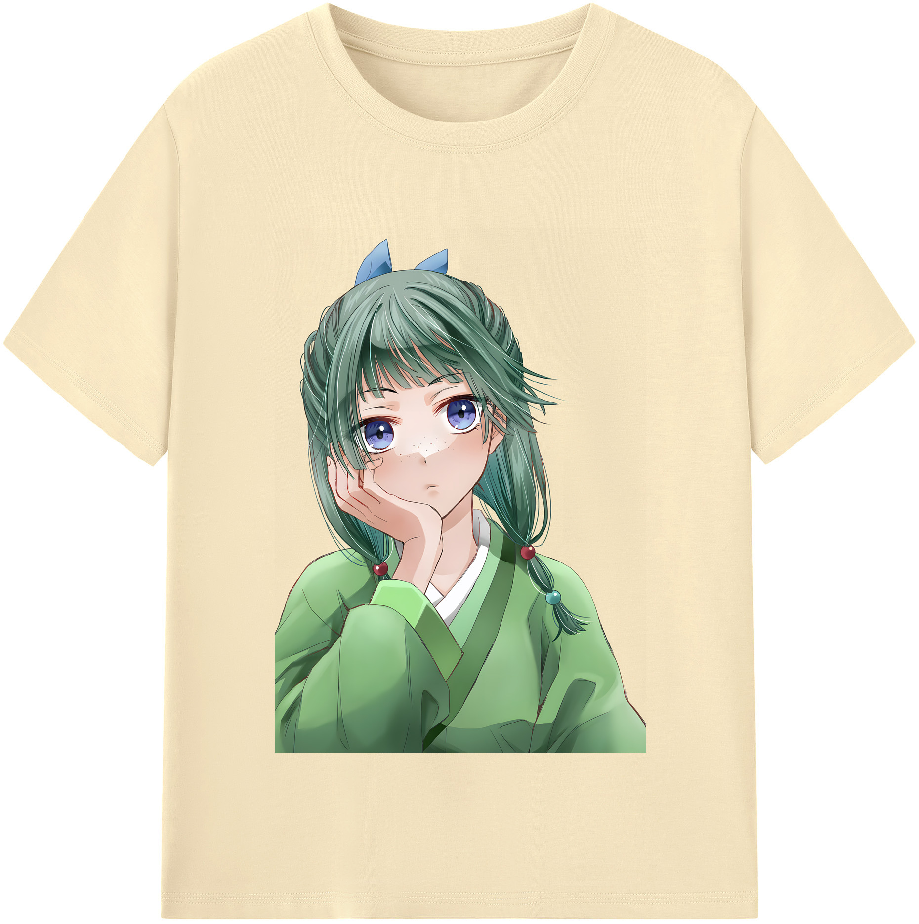 （画像用） 薬屋のひとりごと The Apothecary Diaries 綿100％半袖Tシャツ（フロントプリント）