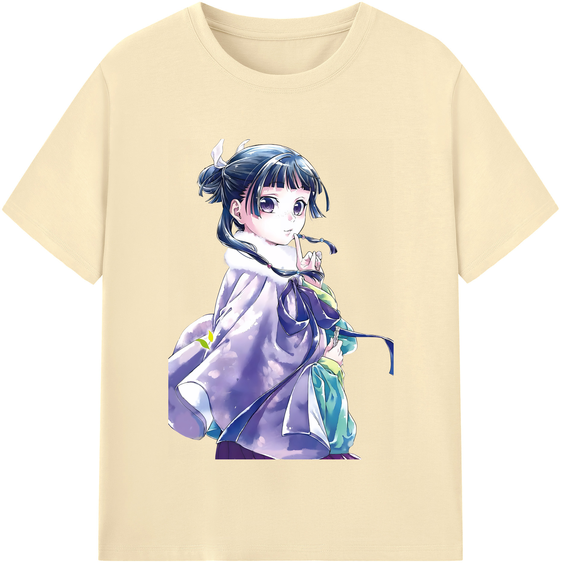 （画像用） 薬屋のひとりごと The Apothecary Diaries 綿100％半袖Tシャツ（フロントプリント）