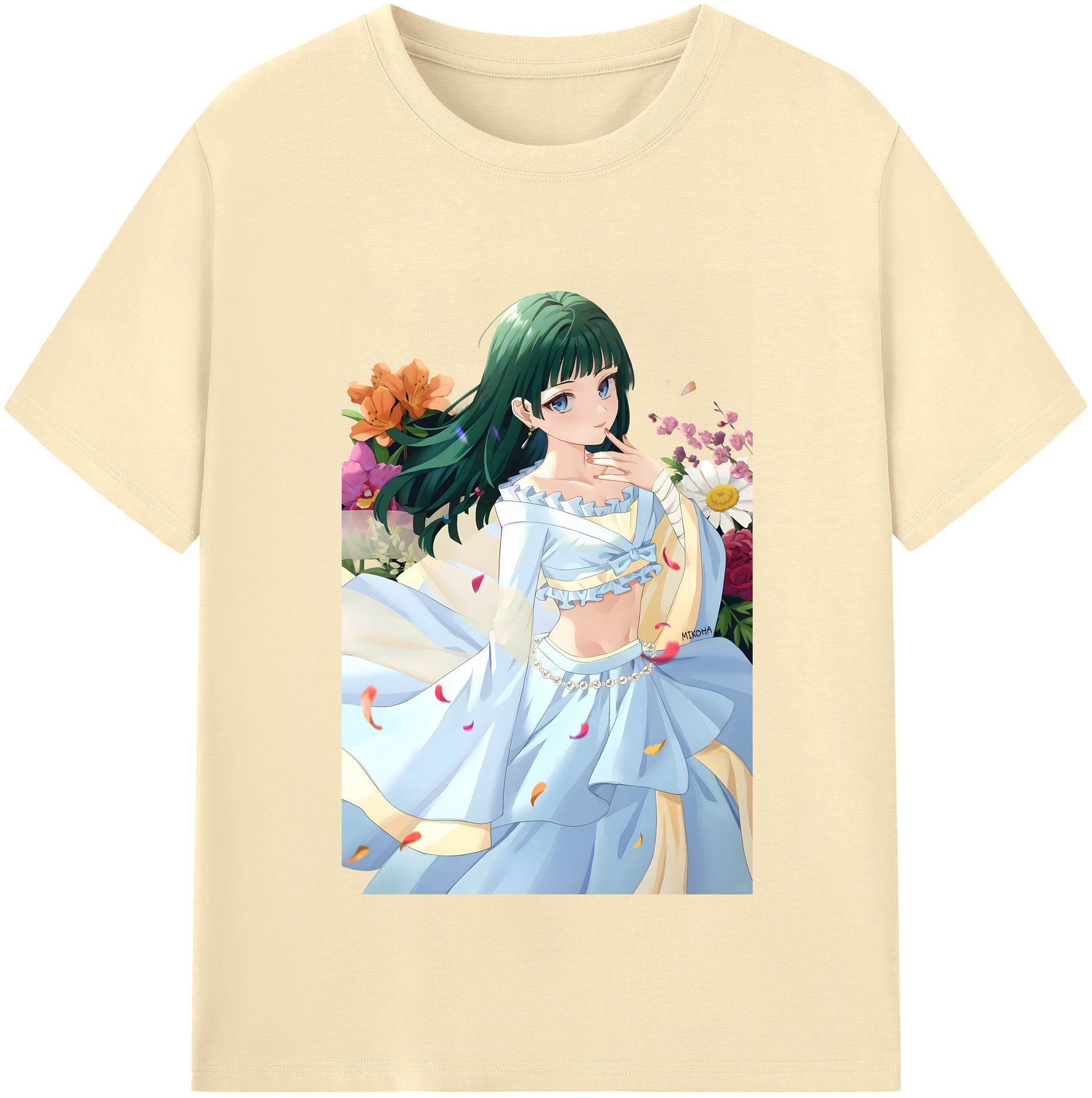 （画像用） 薬屋のひとりごと The Apothecary Diaries 綿100％半袖Tシャツ（フロントプリント）