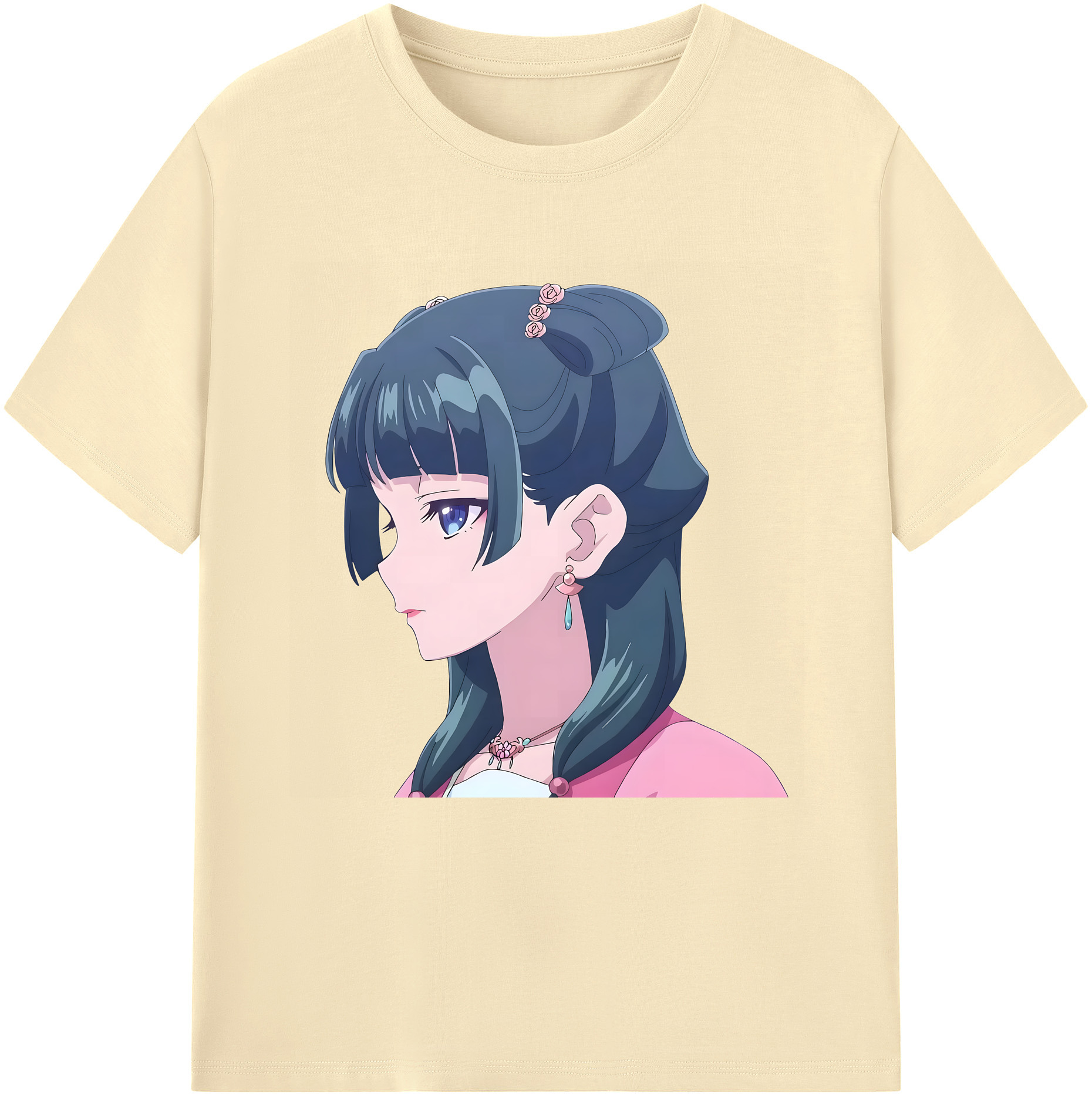 （画像用） 薬屋のひとりごと The Apothecary Diaries 綿100％半袖Tシャツ（フロントプリント）