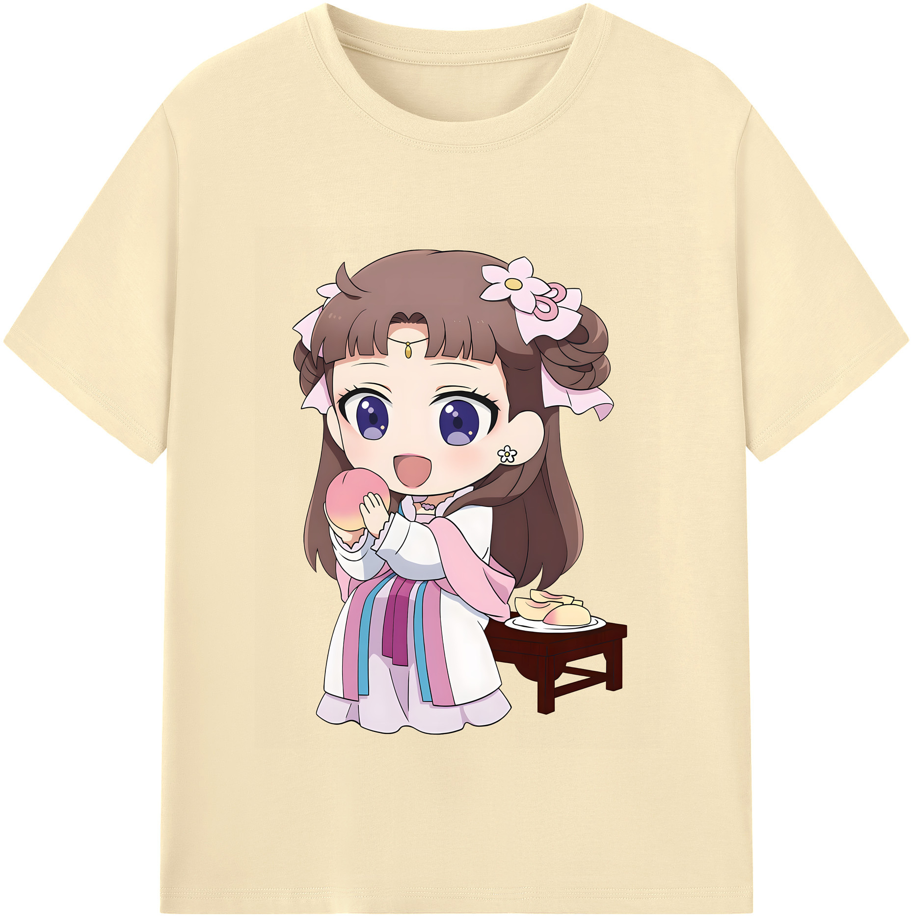 （画像用） 薬屋のひとりごと The Apothecary Diaries 綿100％半袖Tシャツ（フロントプリント）
