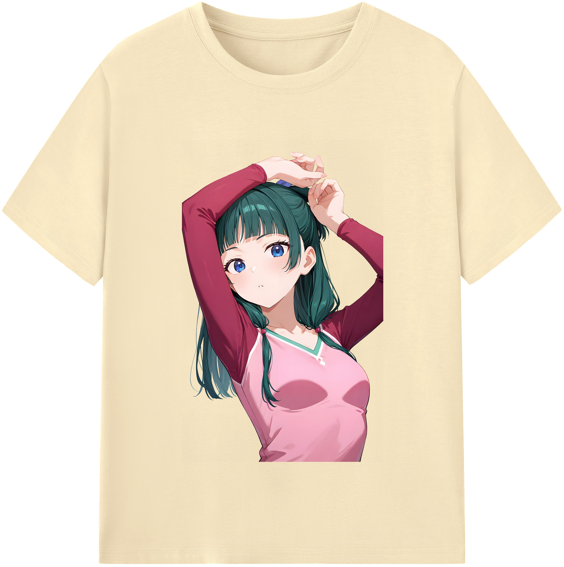 （画像用） 薬屋のひとりごと The Apothecary Diaries 綿100％半袖Tシャツ（フロントプリント）
