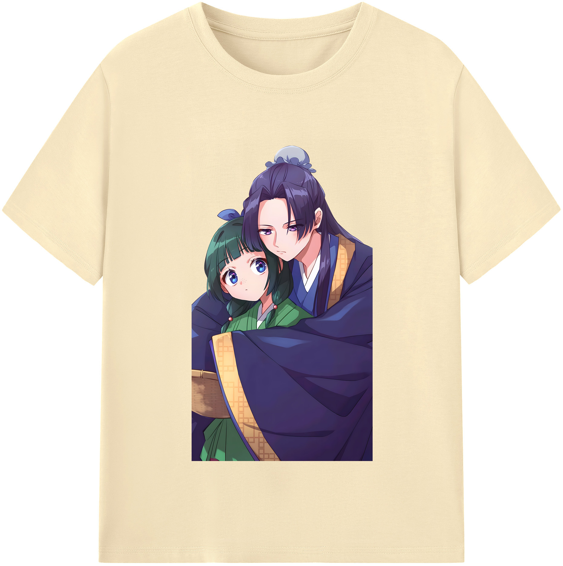 （画像用） 薬屋のひとりごと The Apothecary Diaries 綿100％半袖Tシャツ（フロントプリント）