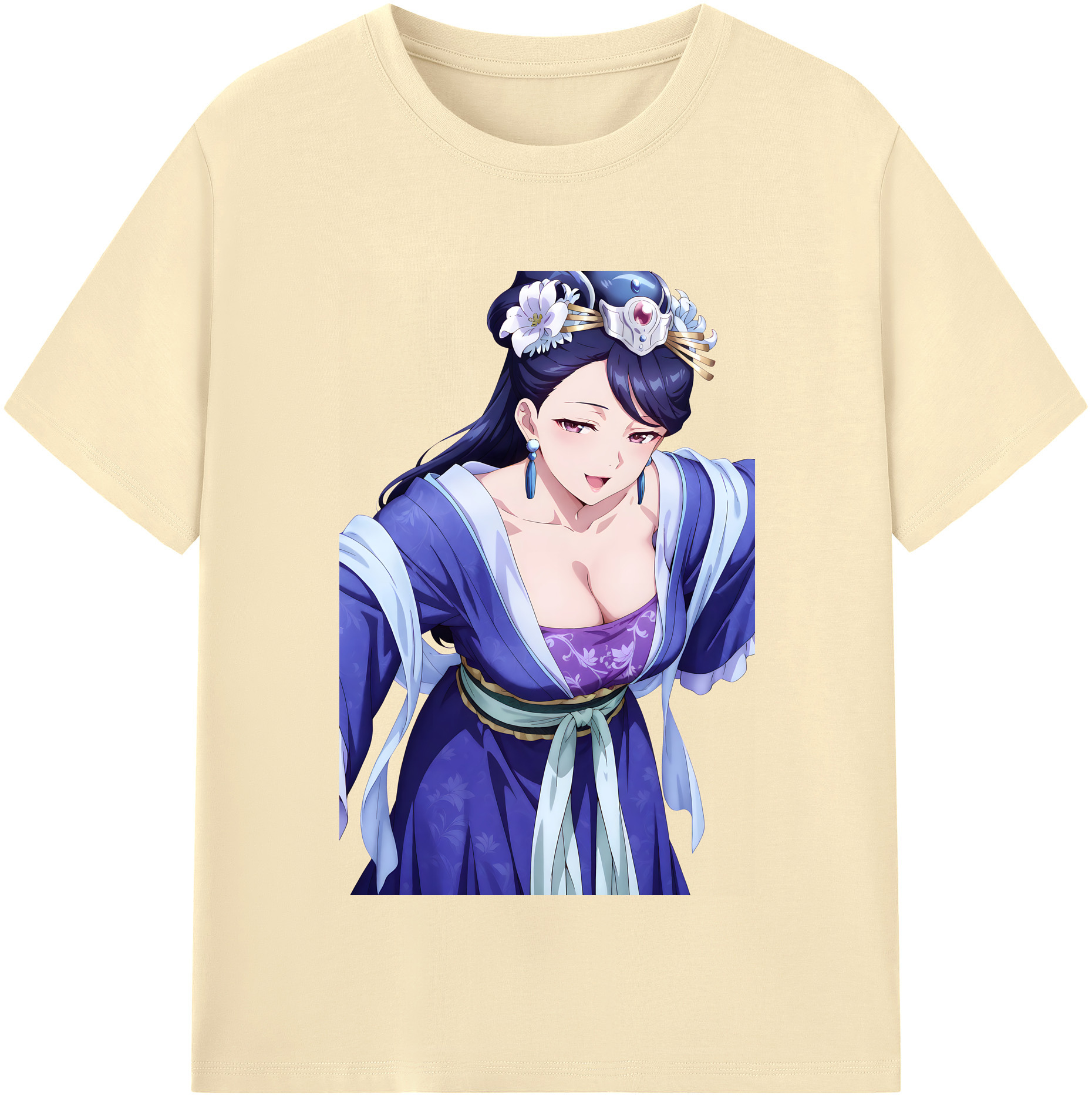 （画像用） 薬屋のひとりごと The Apothecary Diaries 綿100％半袖Tシャツ（フロントプリント）