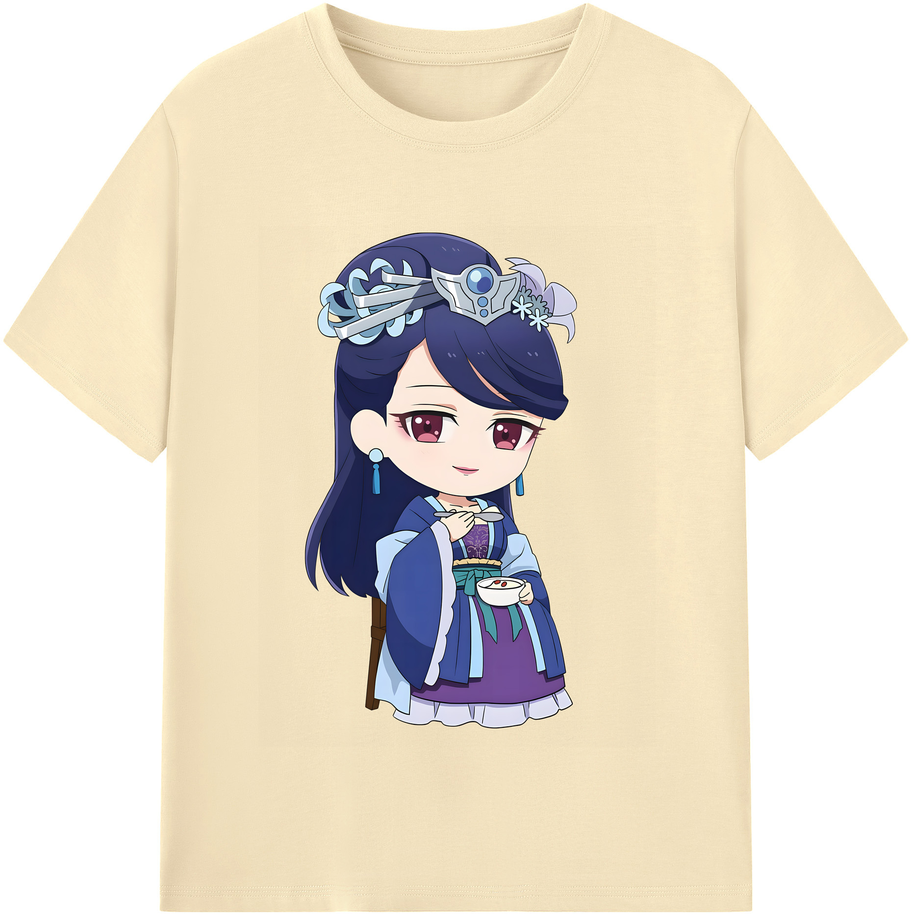 （画像用） 薬屋のひとりごと The Apothecary Diaries 綿100％半袖Tシャツ（フロントプリント）