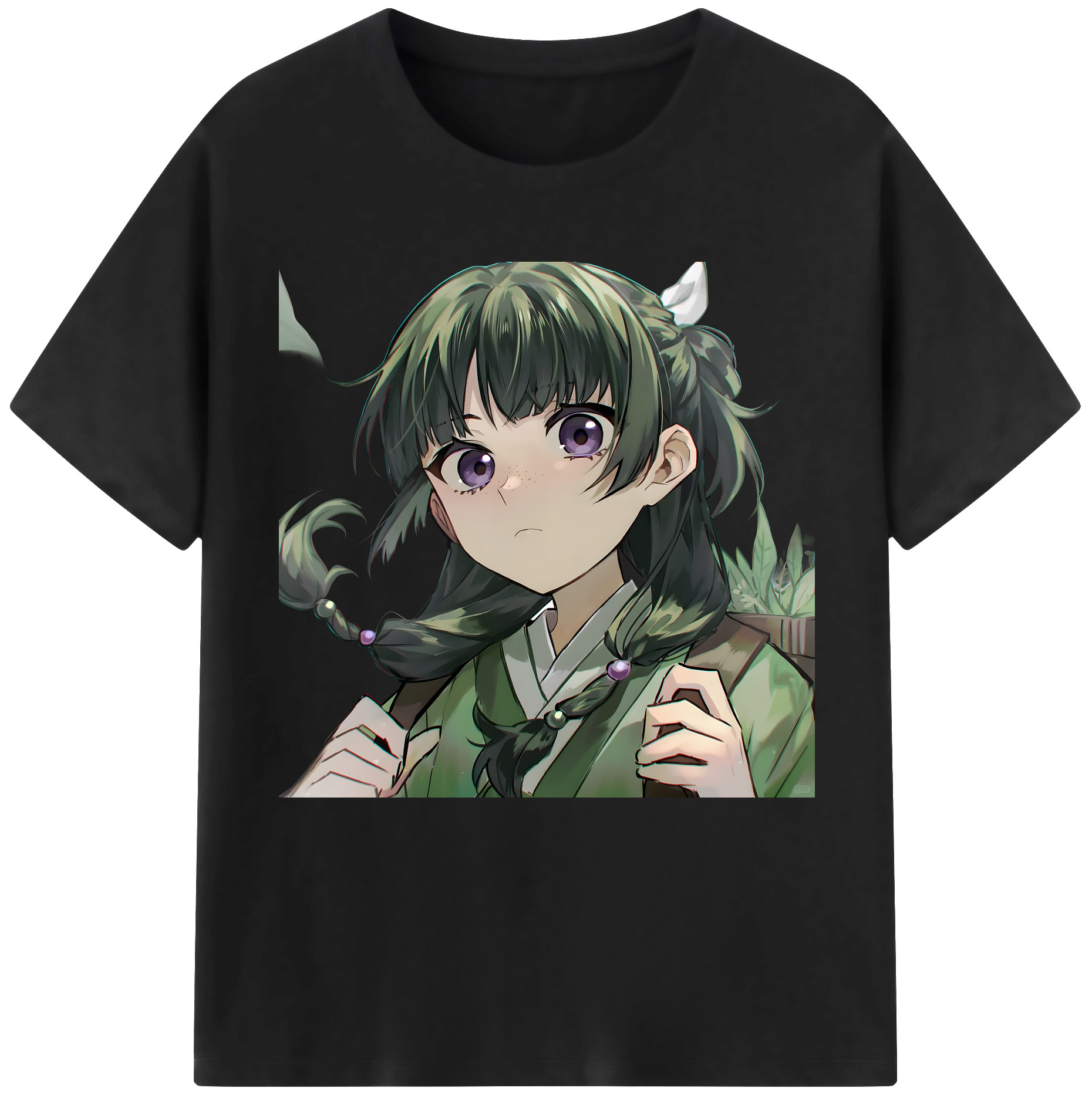 （画像用） 薬屋のひとりごと The Apothecary Diaries 綿100％半袖Tシャツ（フロントプリント）