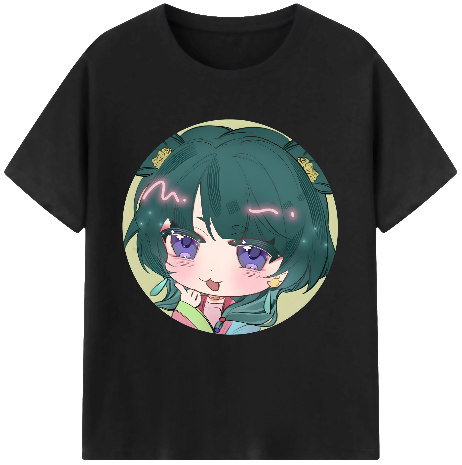 （画像用） 薬屋のひとりごと The Apothecary Diaries 綿100％半袖Tシャツ（フロントプリント）