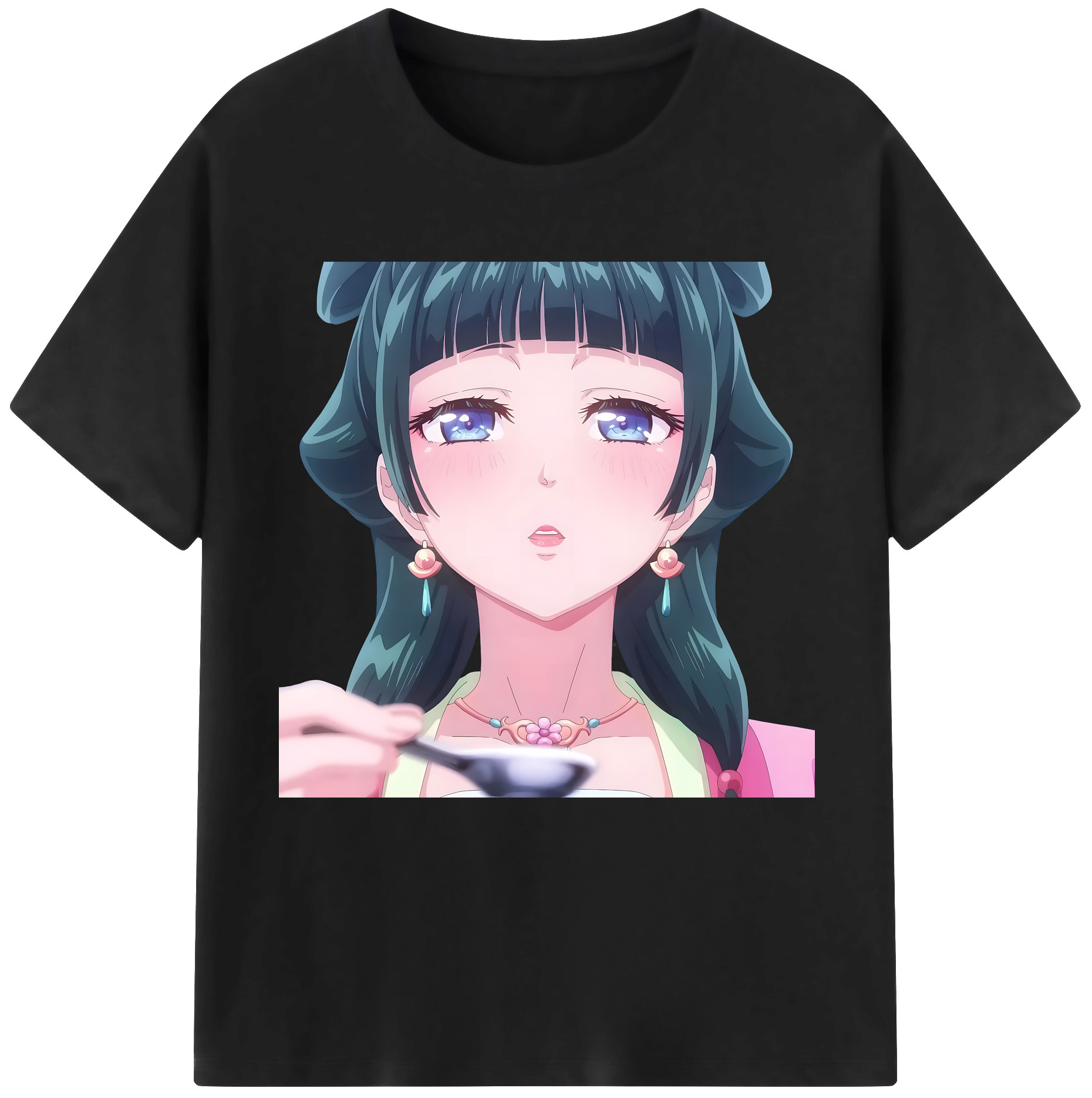（画像用） 薬屋のひとりごと The Apothecary Diaries 綿100％半袖Tシャツ（フロントプリント）