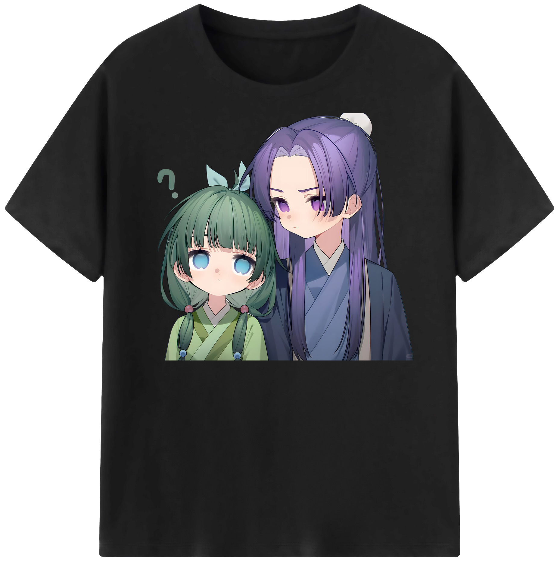 （画像用） 薬屋のひとりごと The Apothecary Diaries 綿100％半袖Tシャツ（フロントプリント）