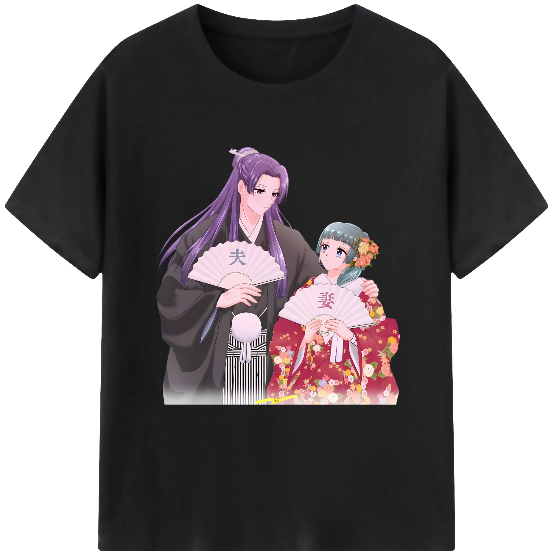 （画像用） 薬屋のひとりごと The Apothecary Diaries 綿100％半袖Tシャツ（フロントプリント）