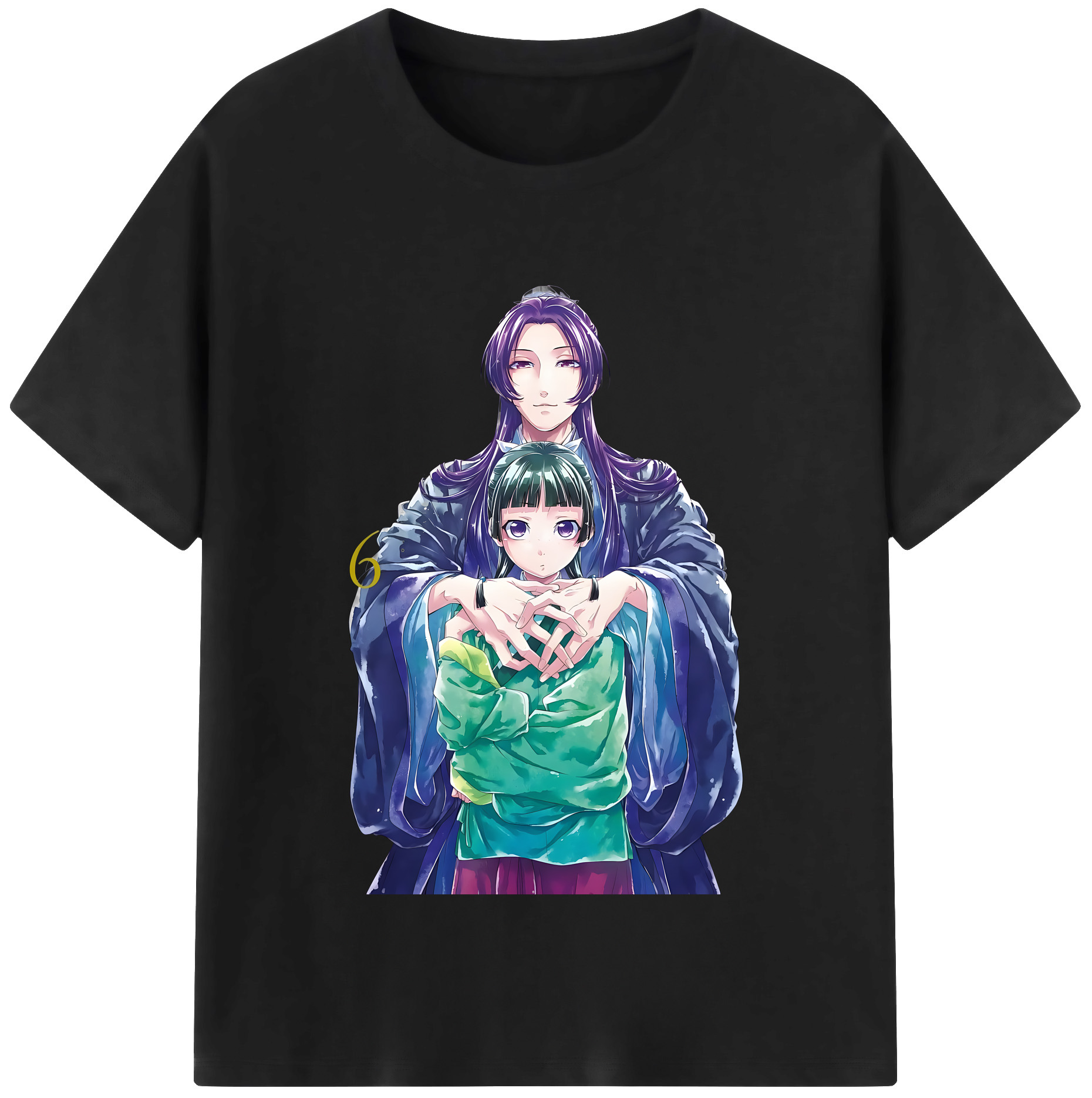 （画像用） 薬屋のひとりごと The Apothecary Diaries 綿100％半袖Tシャツ（フロントプリント）
