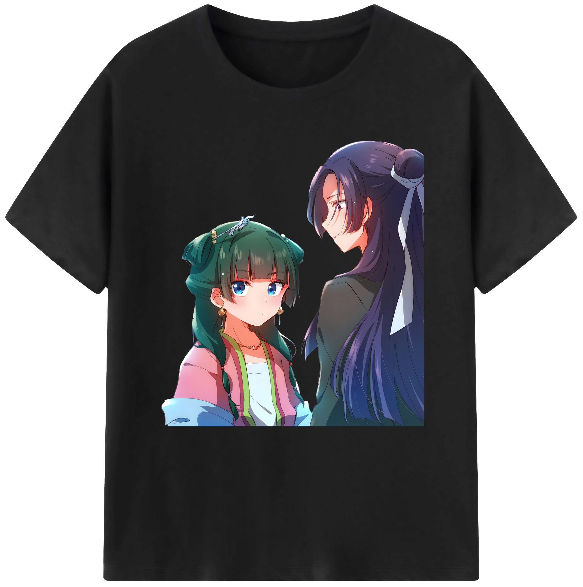 （画像用） 薬屋のひとりごと The Apothecary Diaries 綿100％半袖Tシャツ（フロントプリント）