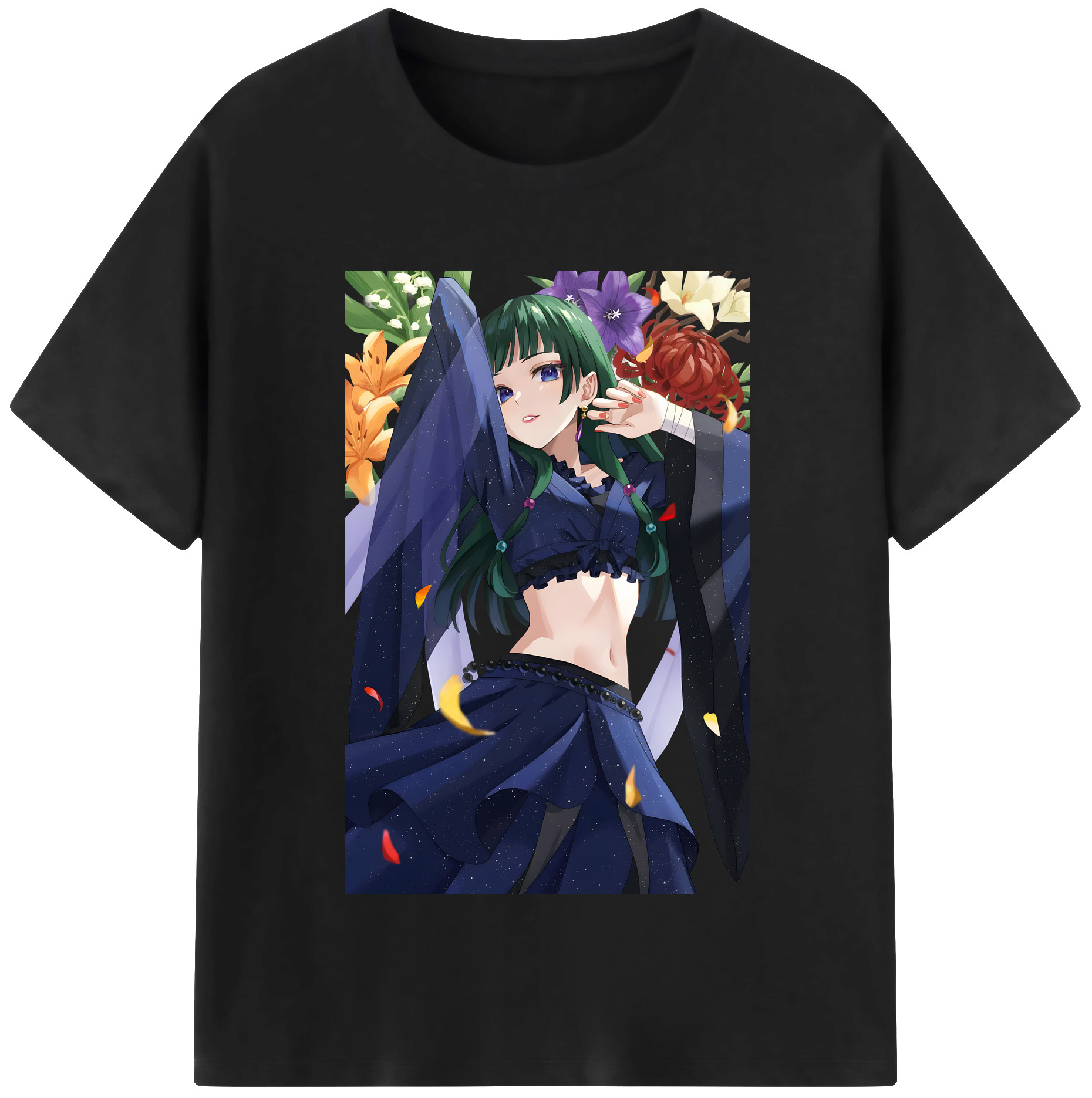 （画像用） 薬屋のひとりごと The Apothecary Diaries 綿100％半袖Tシャツ（フロントプリント）