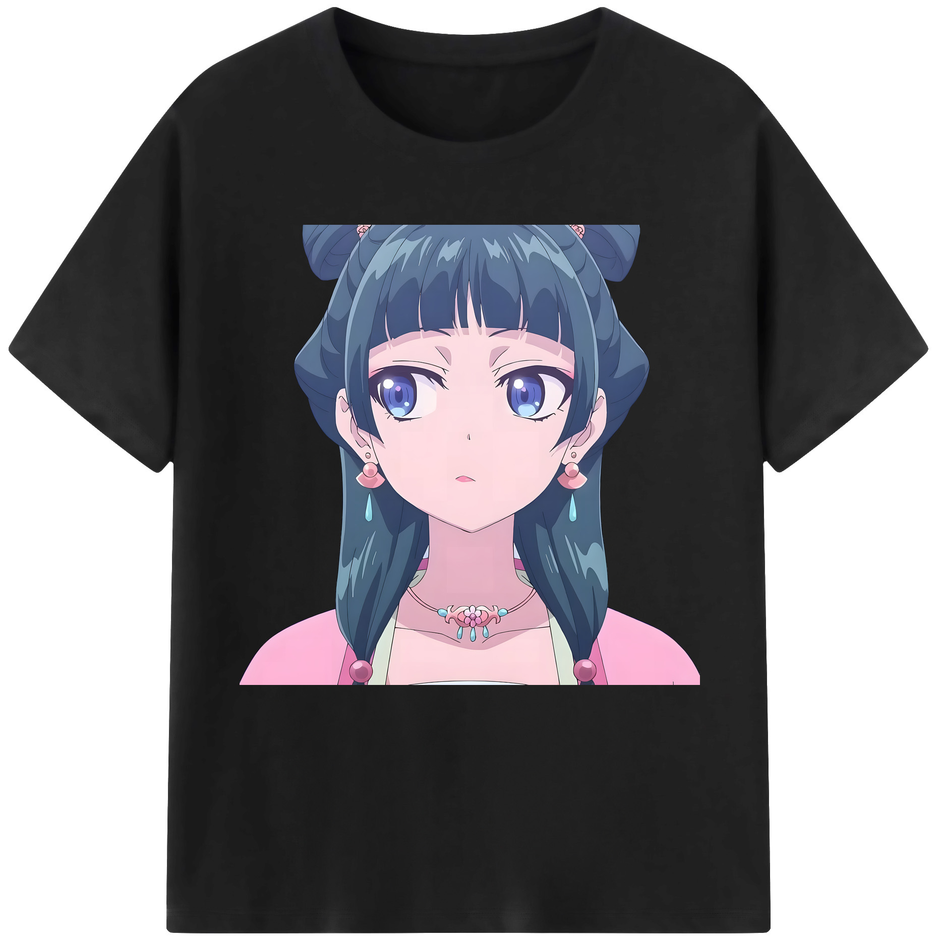 （画像用） 薬屋のひとりごと The Apothecary Diaries 綿100％半袖Tシャツ（フロントプリント）