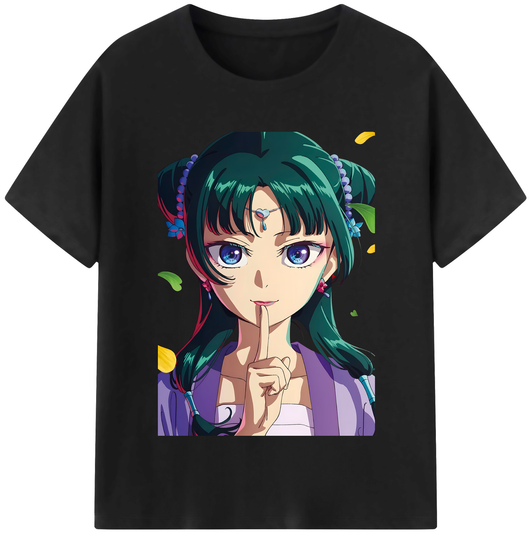 （画像用） 薬屋のひとりごと The Apothecary Diaries 綿100％半袖Tシャツ（フロントプリント）