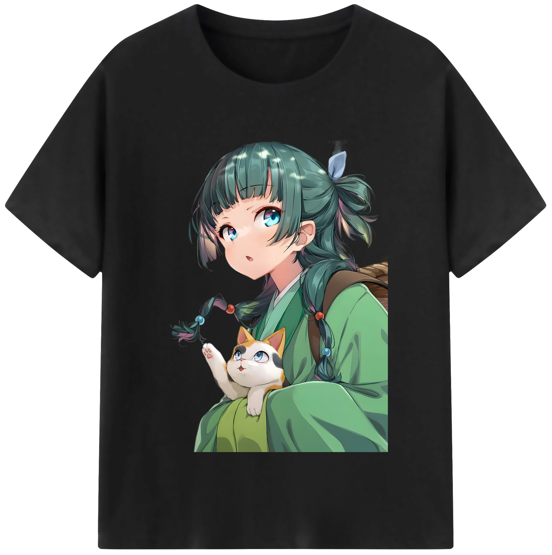 （画像用） 薬屋のひとりごと The Apothecary Diaries 綿100％半袖Tシャツ（フロントプリント）