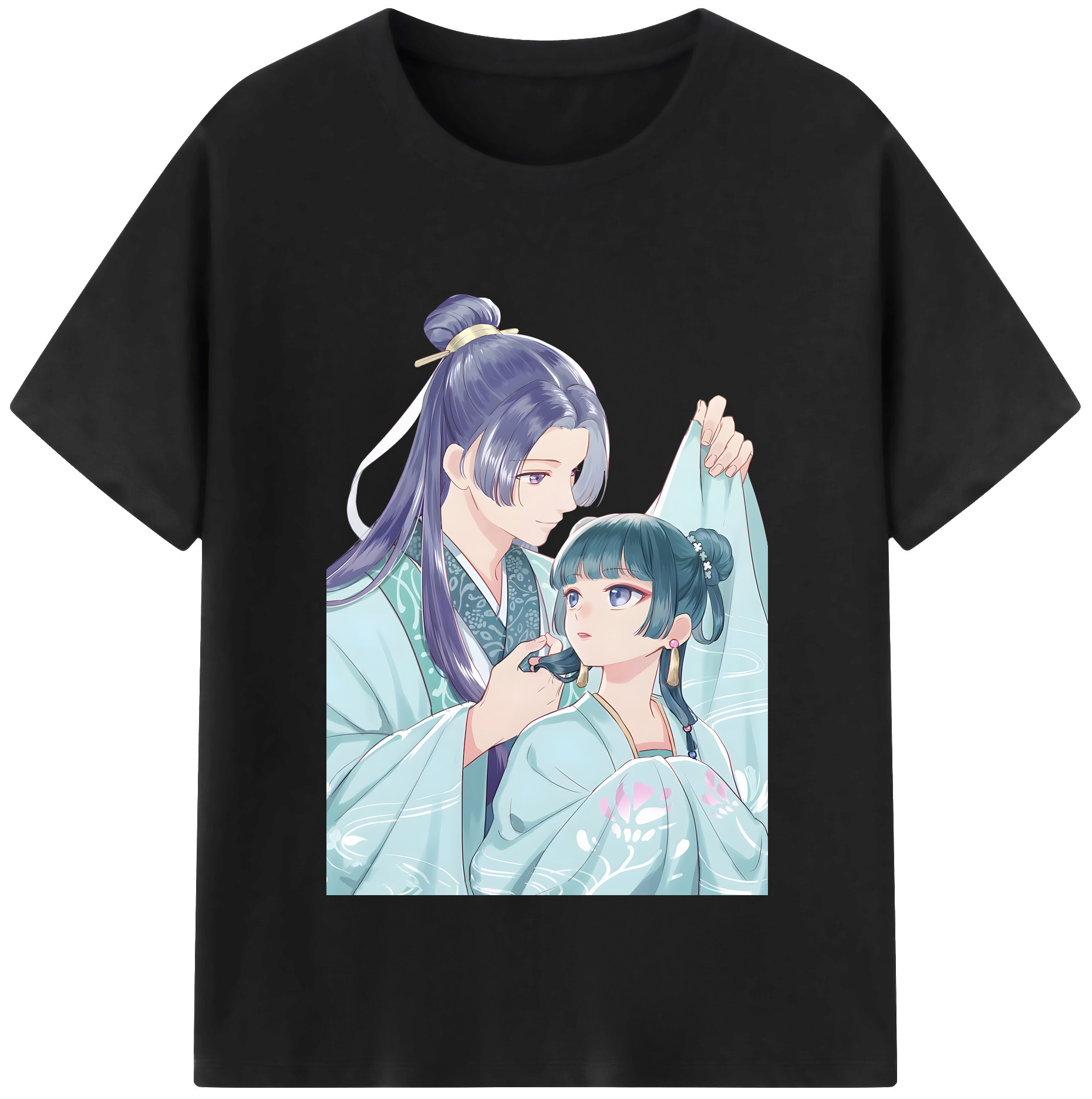 （画像用） 薬屋のひとりごと The Apothecary Diaries 綿100％半袖Tシャツ（フロントプリント）