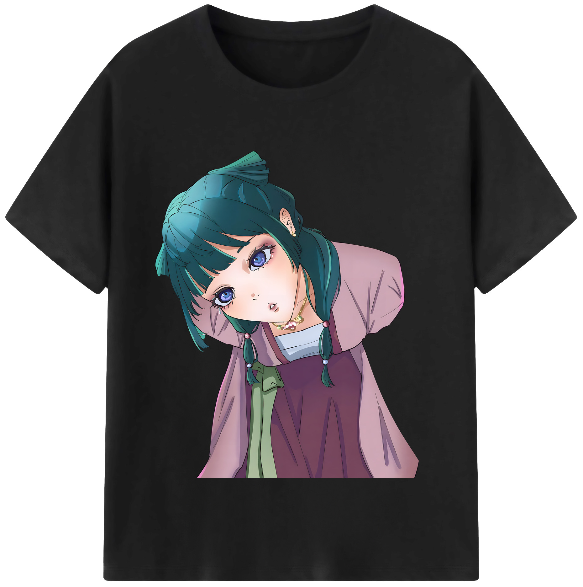 （画像用） 薬屋のひとりごと The Apothecary Diaries 綿100％半袖Tシャツ（フロントプリント）