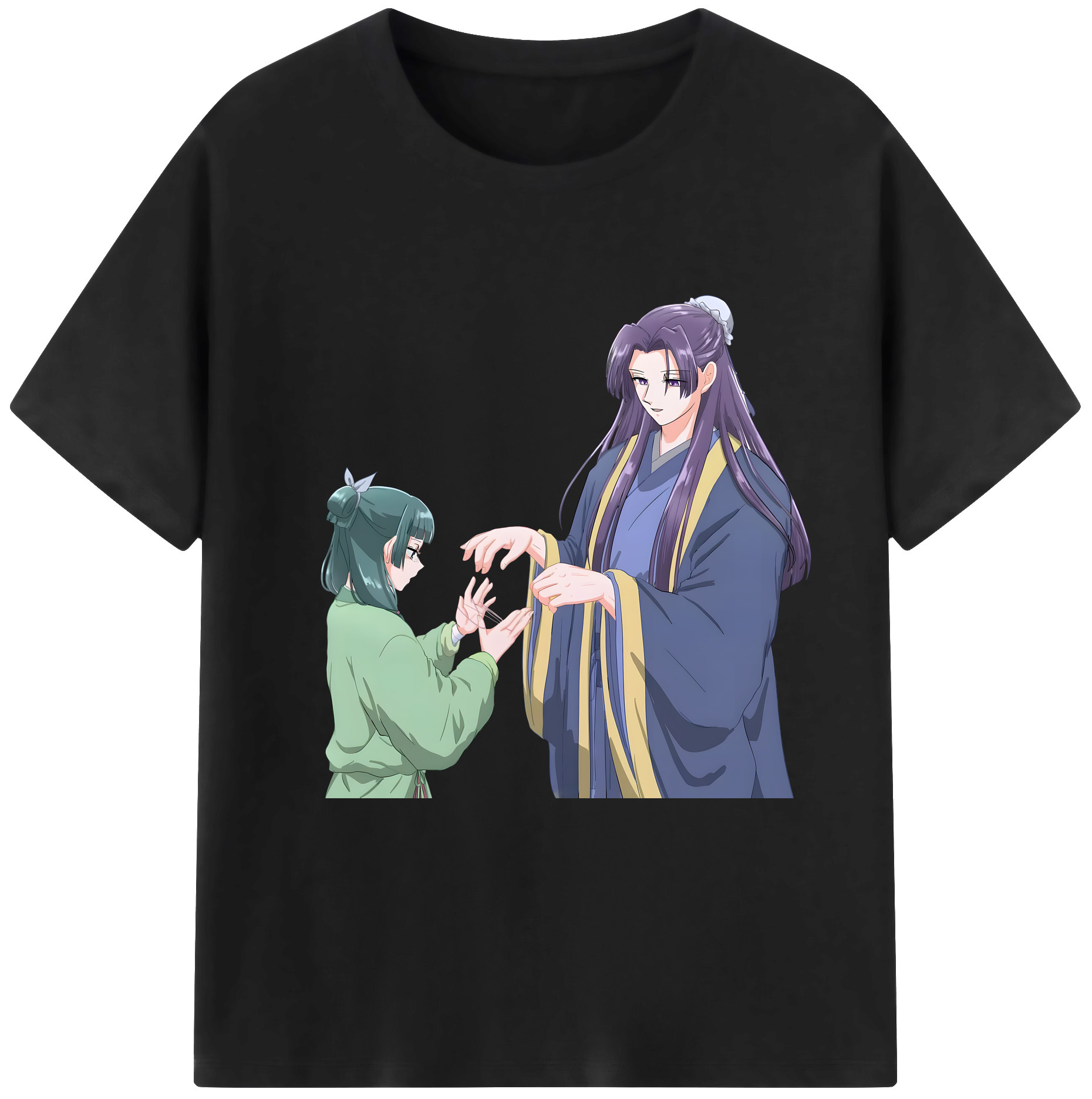 （画像用） 薬屋のひとりごと The Apothecary Diaries 綿100％半袖Tシャツ（フロントプリント）